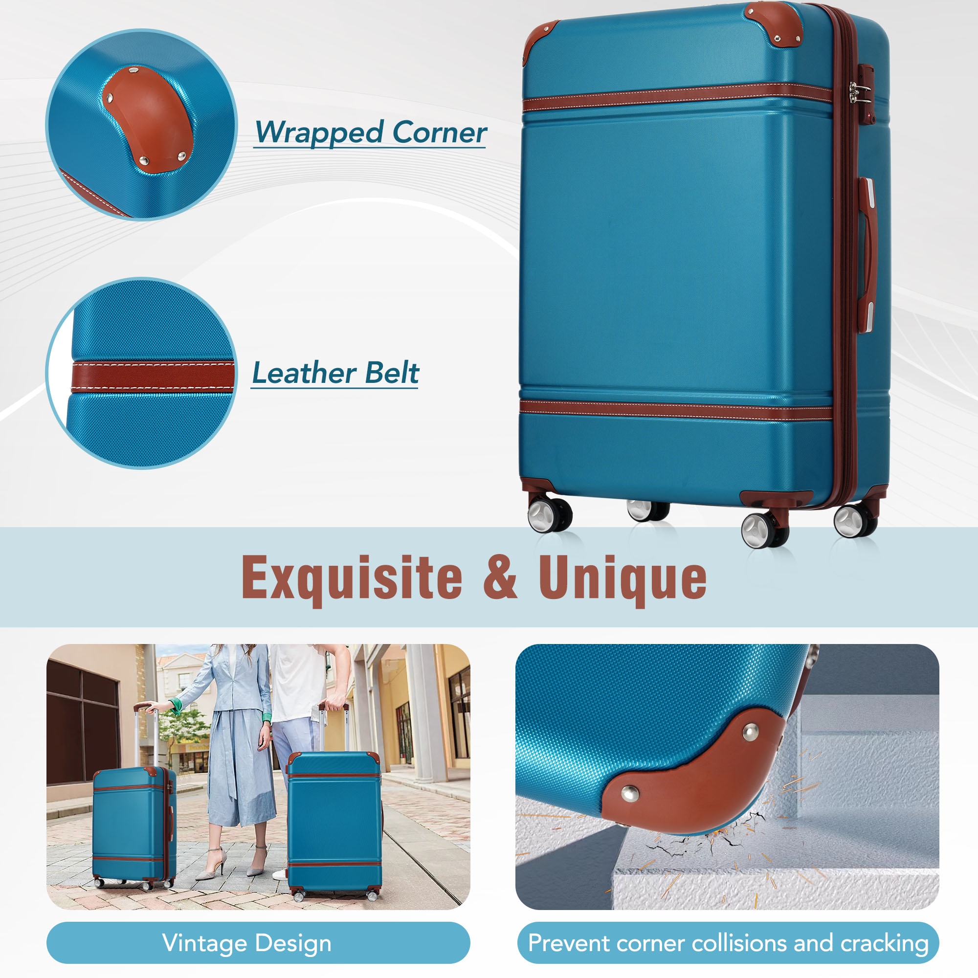 ModernLuxe L3P-N732P171585C Luggage-And-Luggage-Sets - View #4