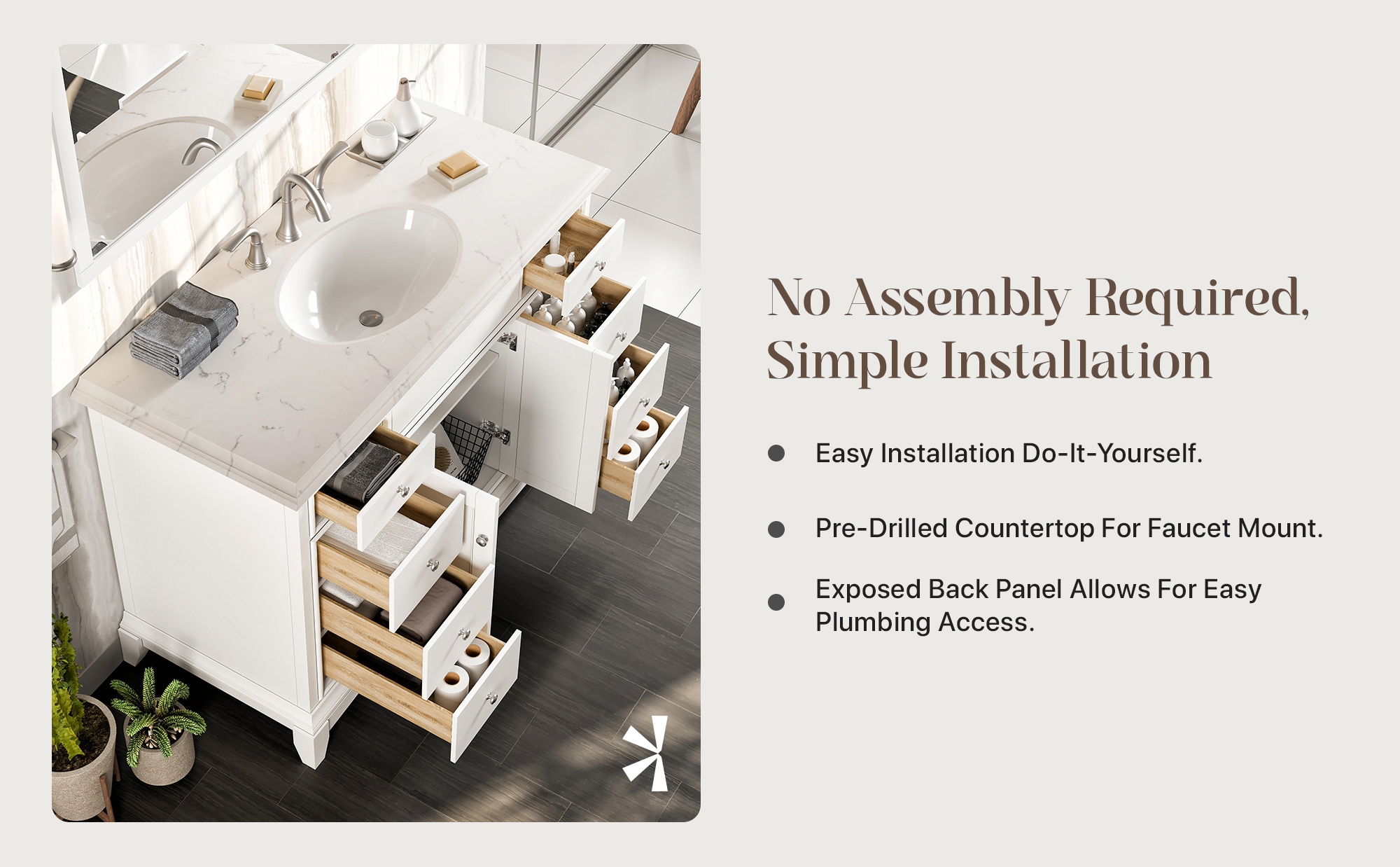 Eviva EVVN709-42WH-Q Bath-Vanity-Combo - View #9