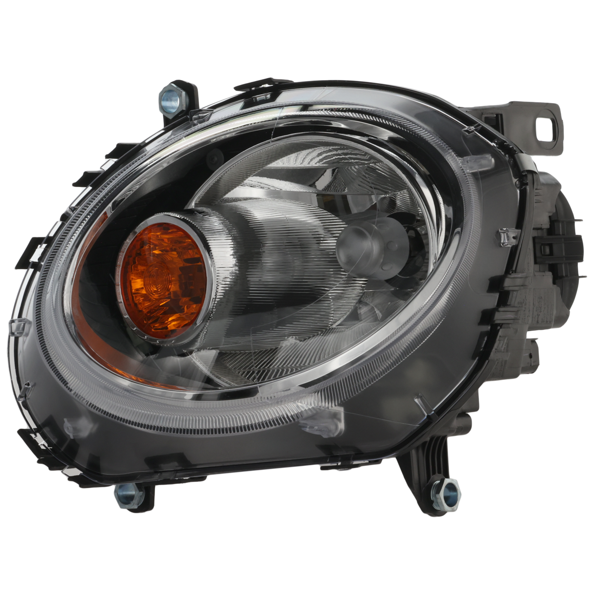 Garage-Pro JCWREPM100369GP Headlight For Mini Cooper 2007-2015 Rh Assembly Halogen with Yellow Turn Signal