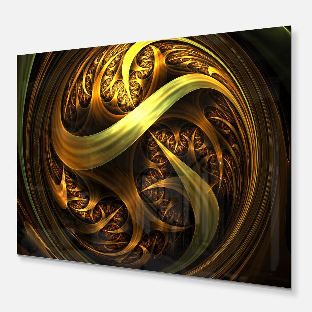 Designart 30-in H x 40-in W Abstract Metal Print in the Wall Art ...