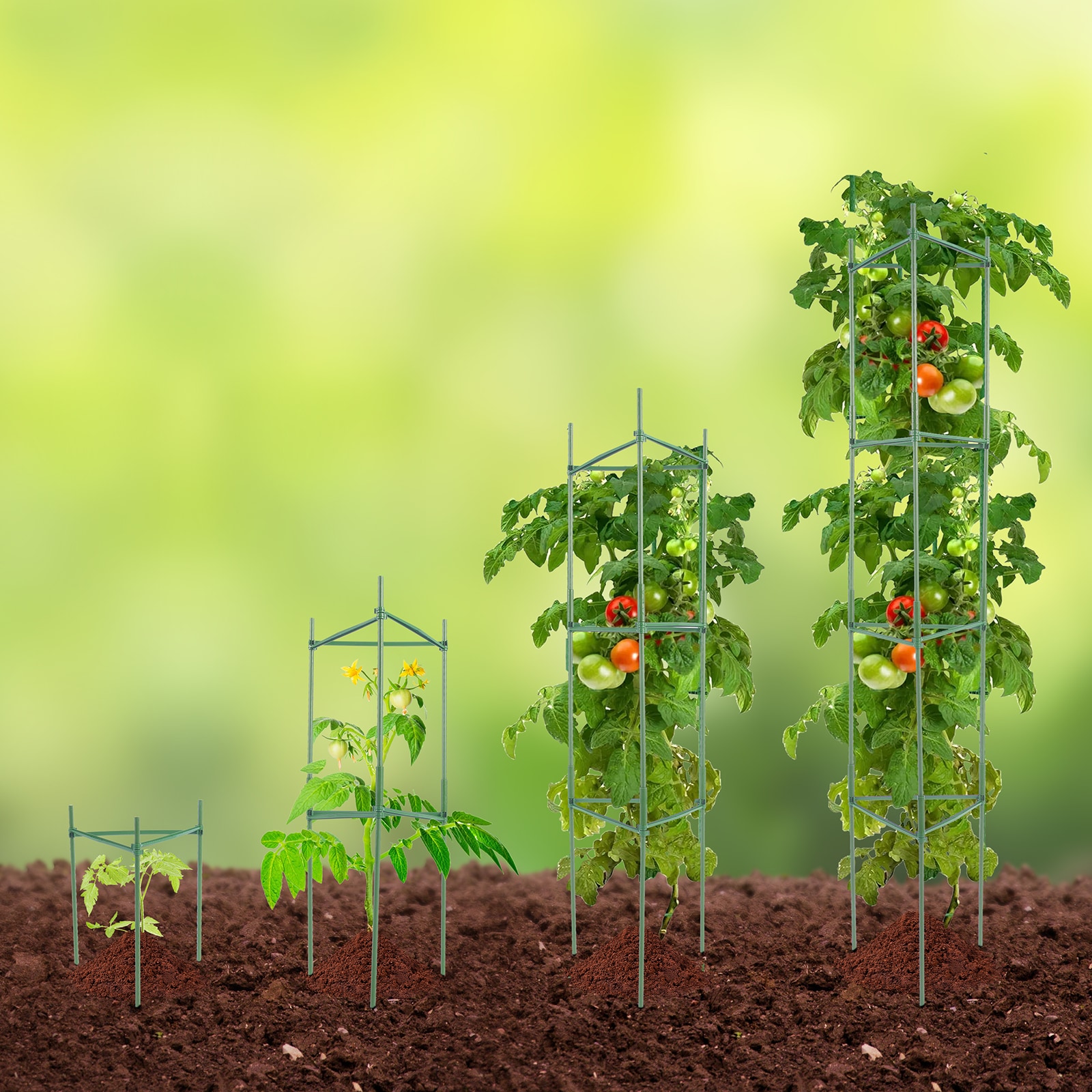 VEVOR KZDFQZZZCJ480IG42V0 Tomato-Cages - View #2