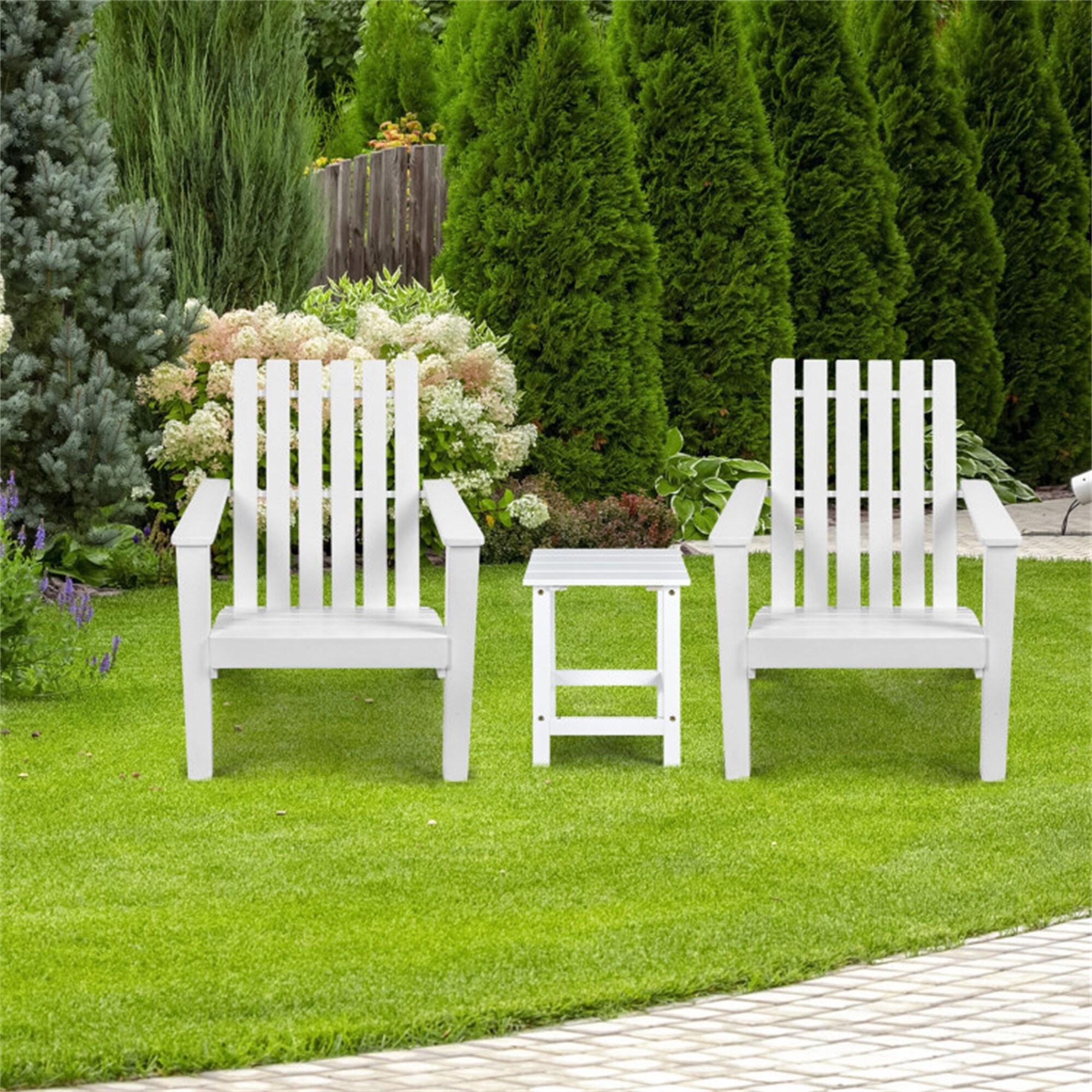BABOOM BOM-70932WH-CO Patio-Tables - View #2
