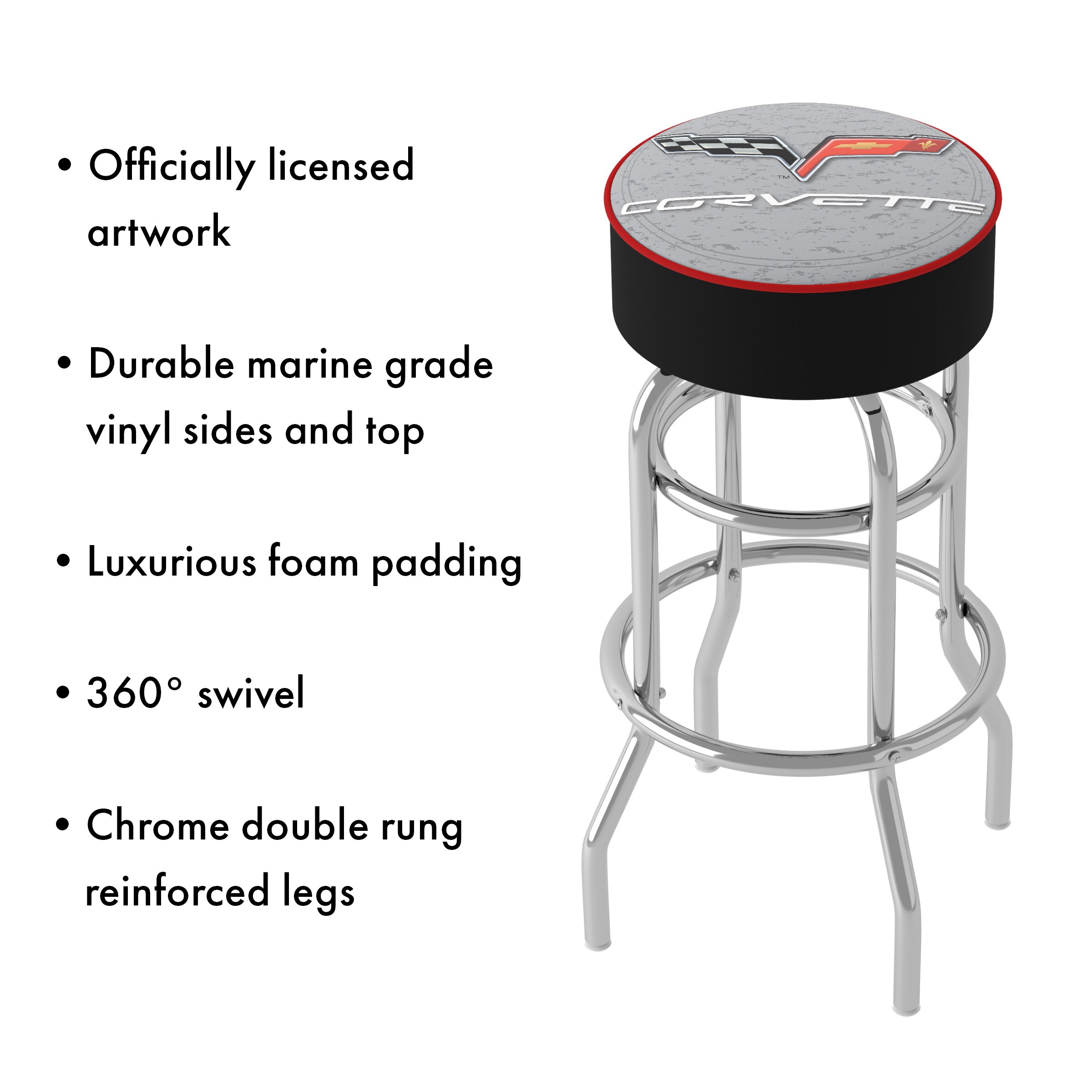 Trademark Gameroom GM1000S-C6-COR stools - View #3