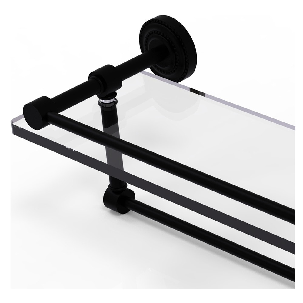 Allied Brass DT-1TB/22-GAL-BKM Bathroom-Shelves - View #2
