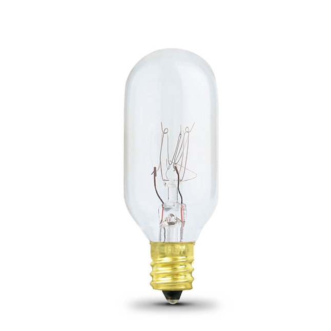 Feit Electric 15-Watt EQ T7 Soft White Candelabra Base (E-12) Dimmable  Incandescent Light Bulb in the Specialty Light Bulbs department at
