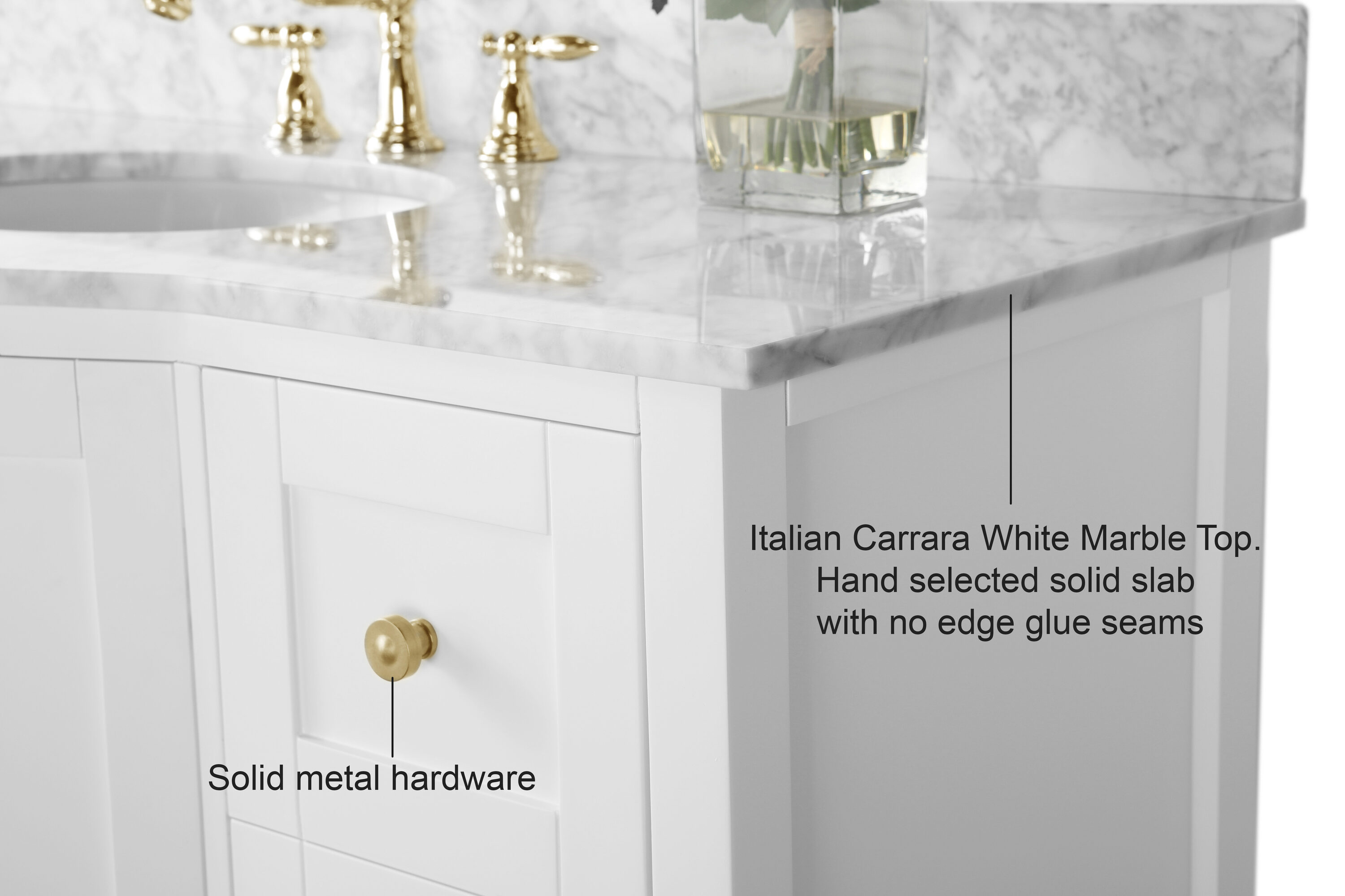 Ancerre Designs VTSLAUREN48WCWGD Bath-Vanity-Combo - View #6