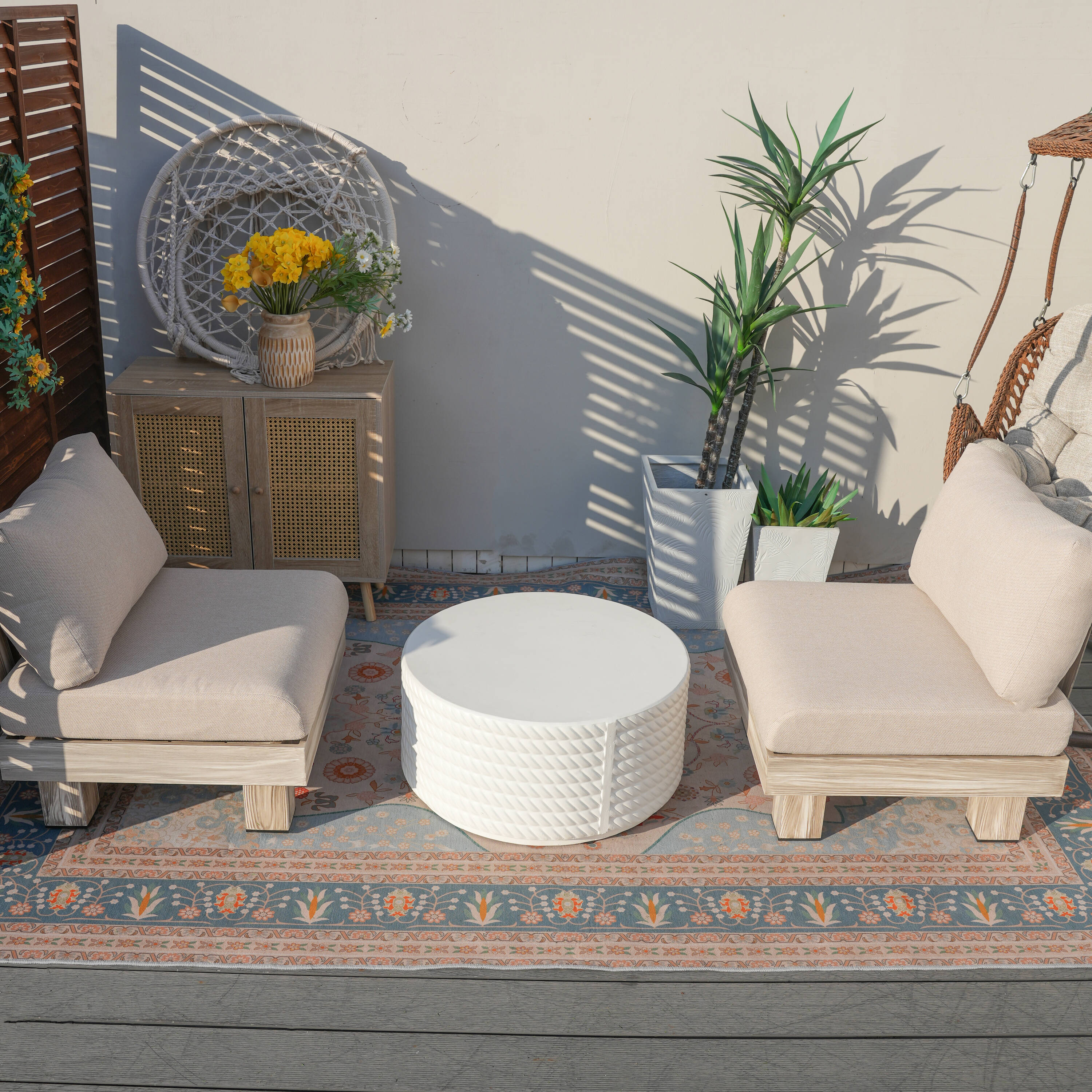 Direct Wicker DWS-22510&2462TA Patio-Conversation-Sets - View #2