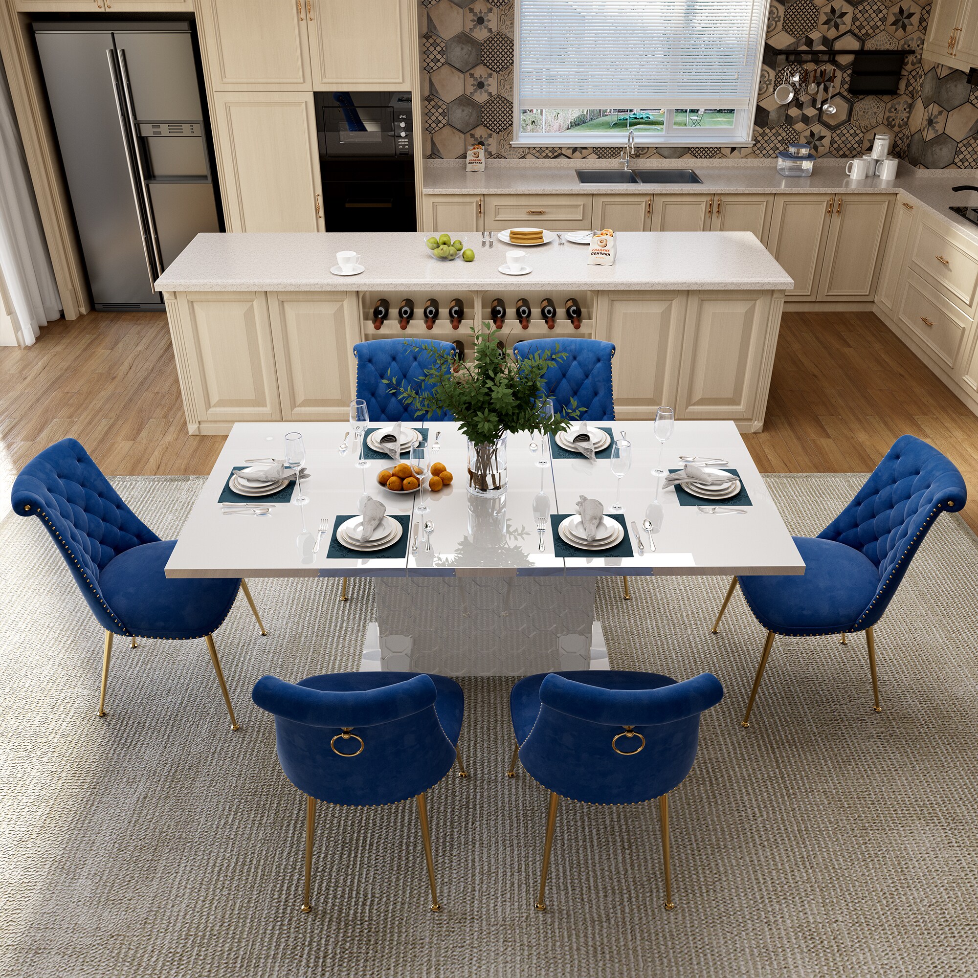 Clihome CL-ST1WH703NY Dining-Sets - View #5