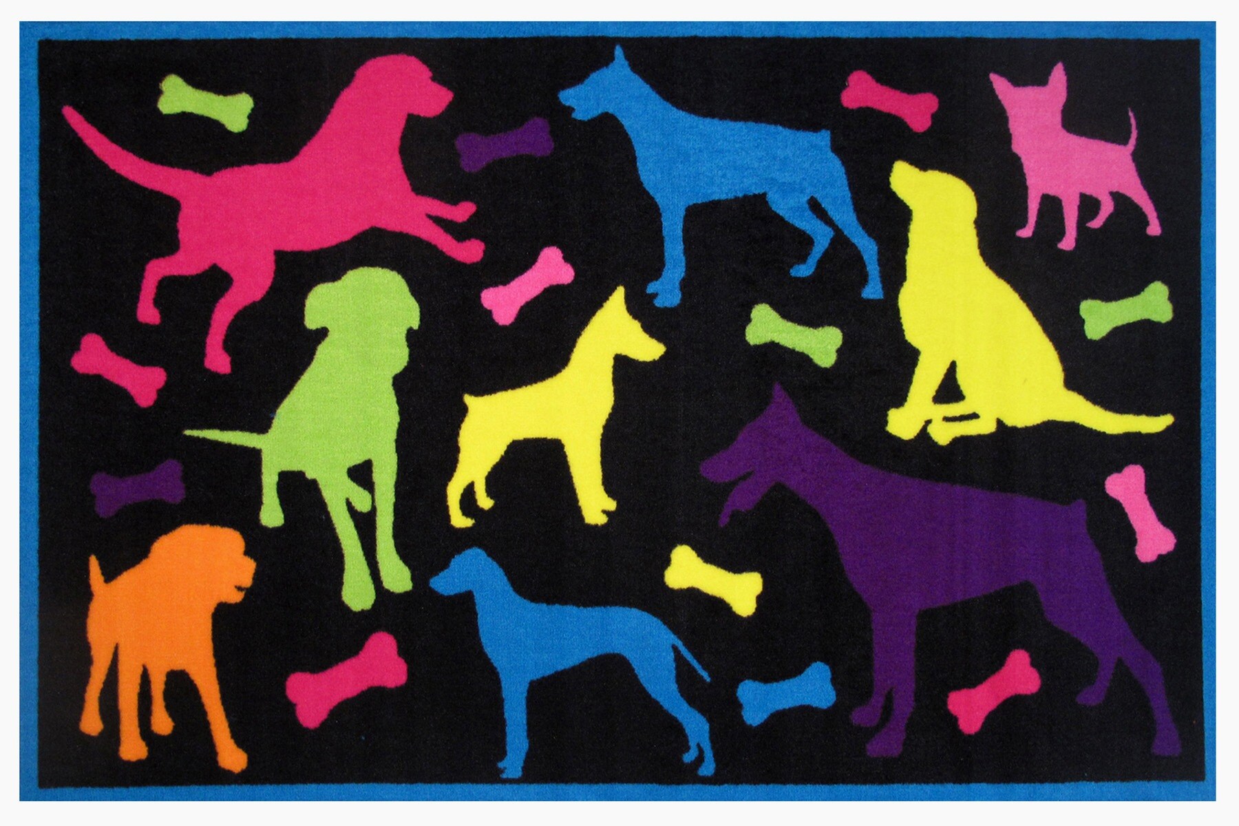 Fun Rugs FT-520 3958 Fun Time 3 X 4 (ft) Multi-color Indoor Area Rug