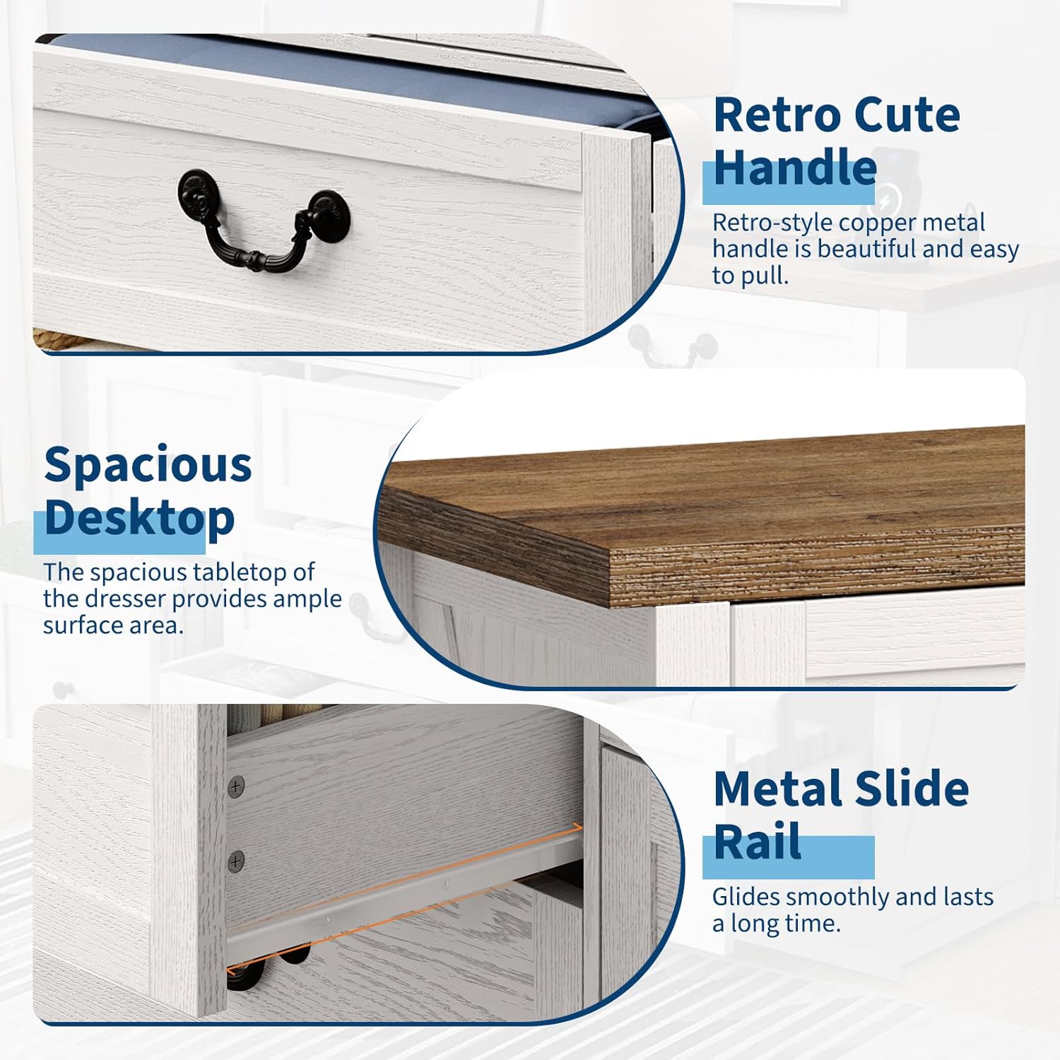 Qeetex D23PHO34QYABKC dressers - View #4