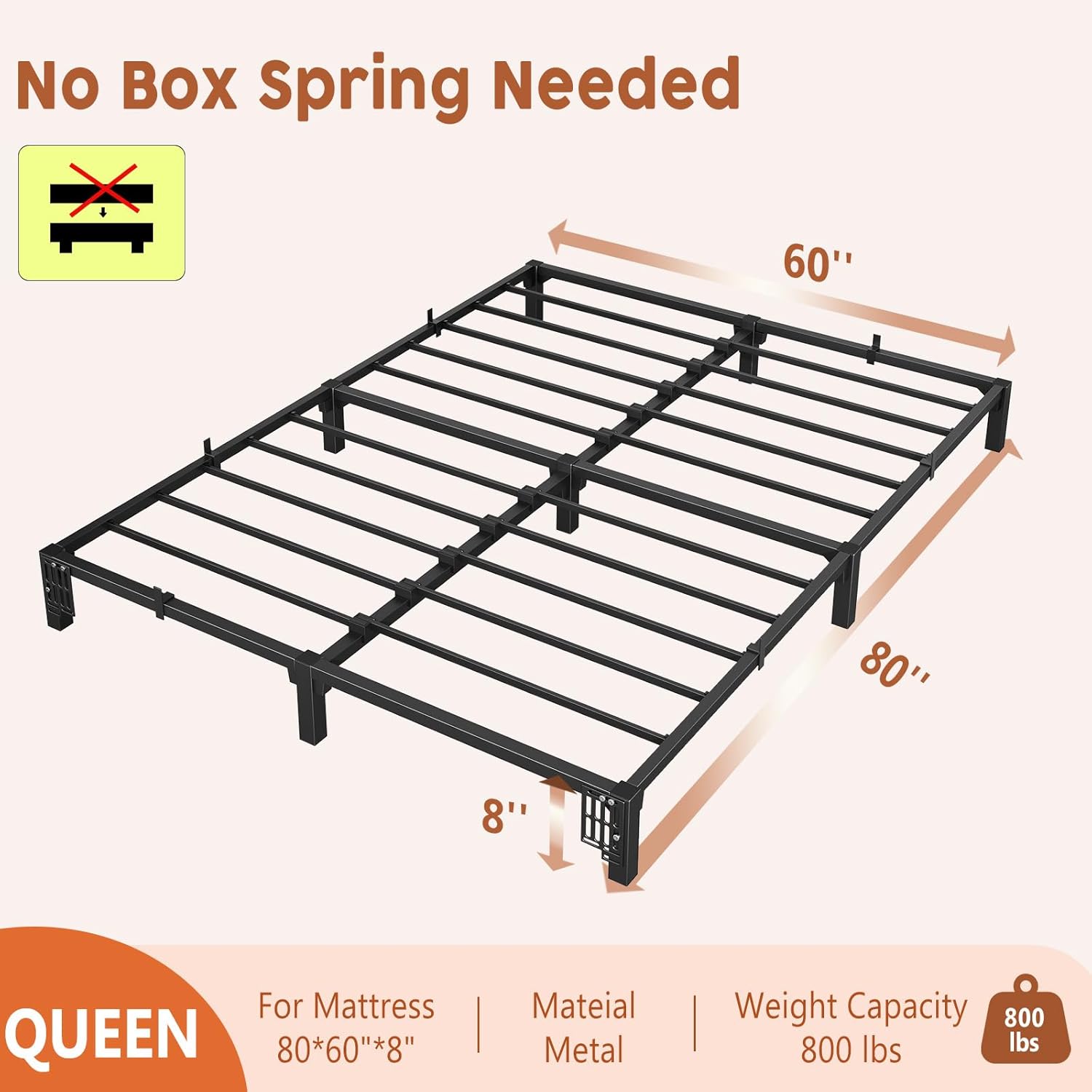 GarveeLife SUPERLE-PHK-33FND37F beds - View #2