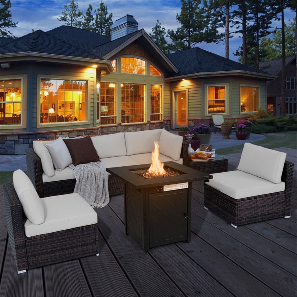 Clihome CNBL-09BRPGY Patio-Conversation-Sets - View #4