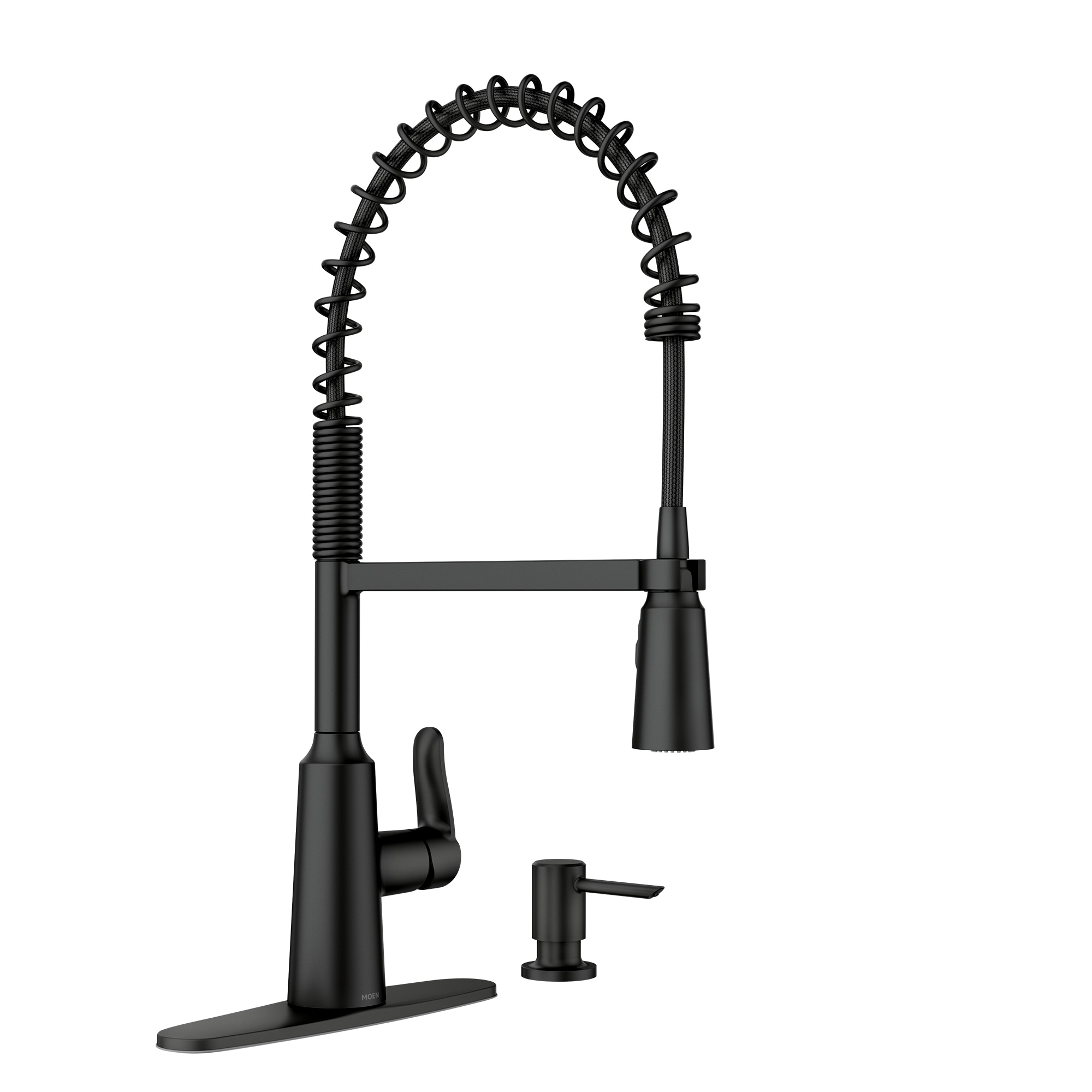 Moen Edwyn Pre Rinse Spring Matte Black