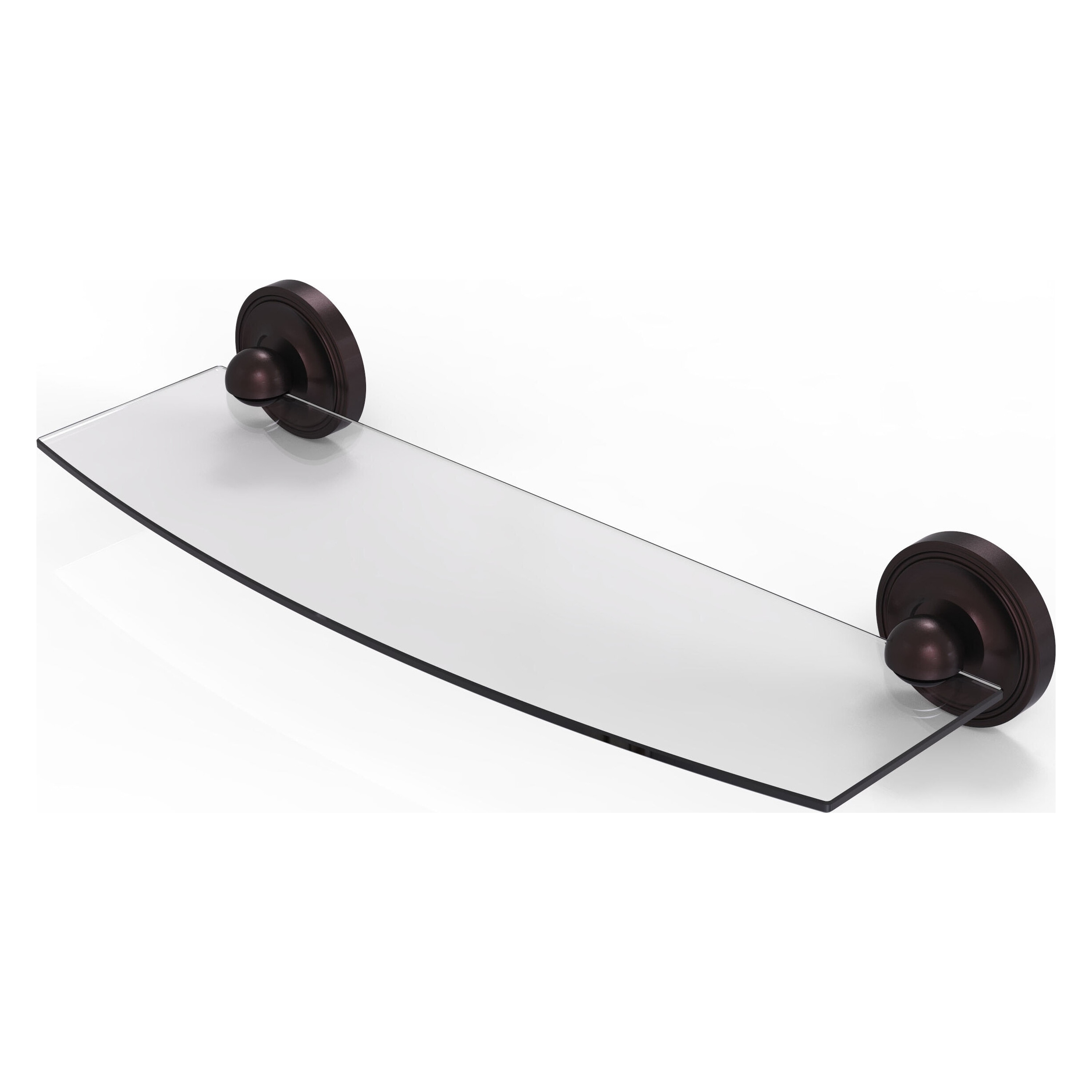 Allied Brass PR-33/18-ABZ Prestige Regal Antique Bronze Wall mount Bathroom Shelf ( 18-in x 3-in x 5-in )