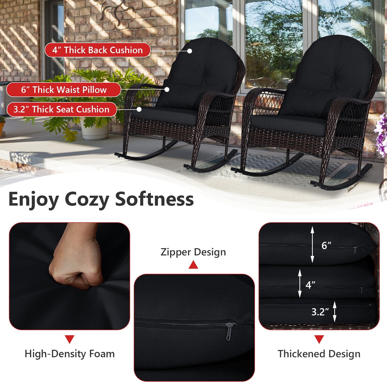 Slickblue D-CO-KD22807WH Patio-Chairs - View #7