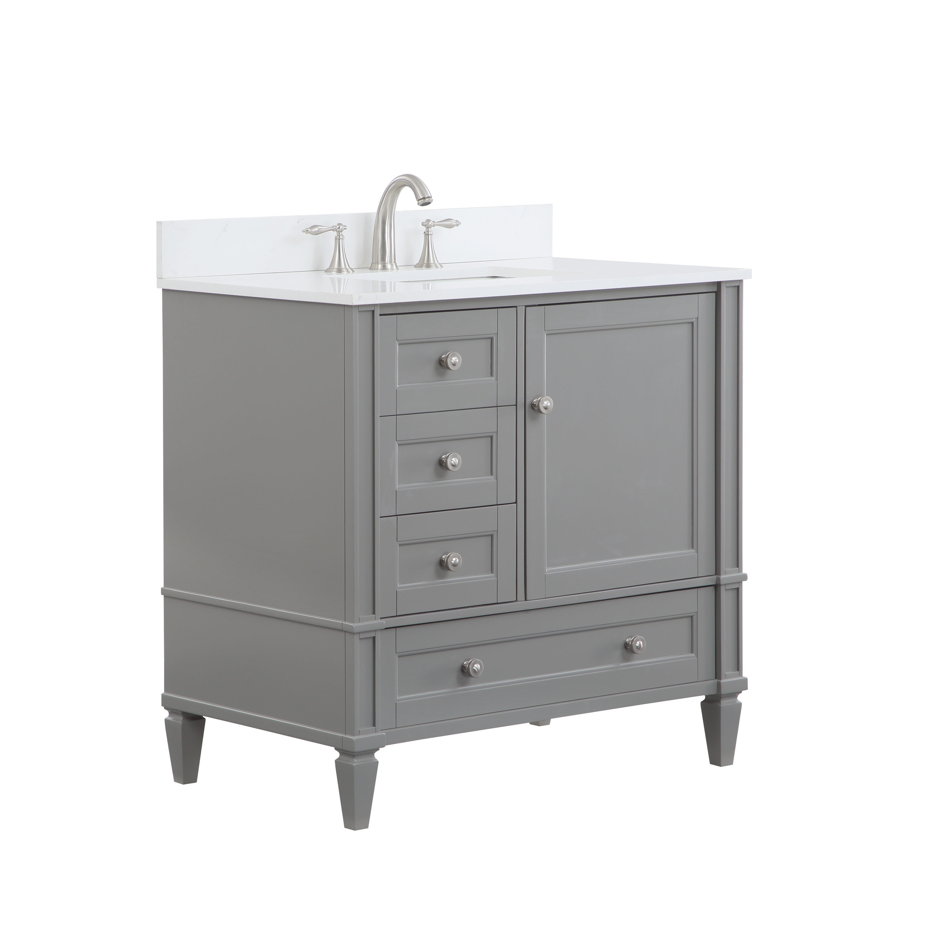 Northridge Home 0V338V36 Bath-Vanity-Combo - View #5