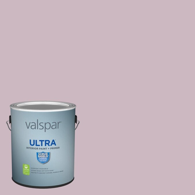 Valspar Ultra Semi Gloss Furtive Mauve Hgsw2436 Interior Paint 1 Gallon In The Department At Com - Mauve Paint Color Valspar