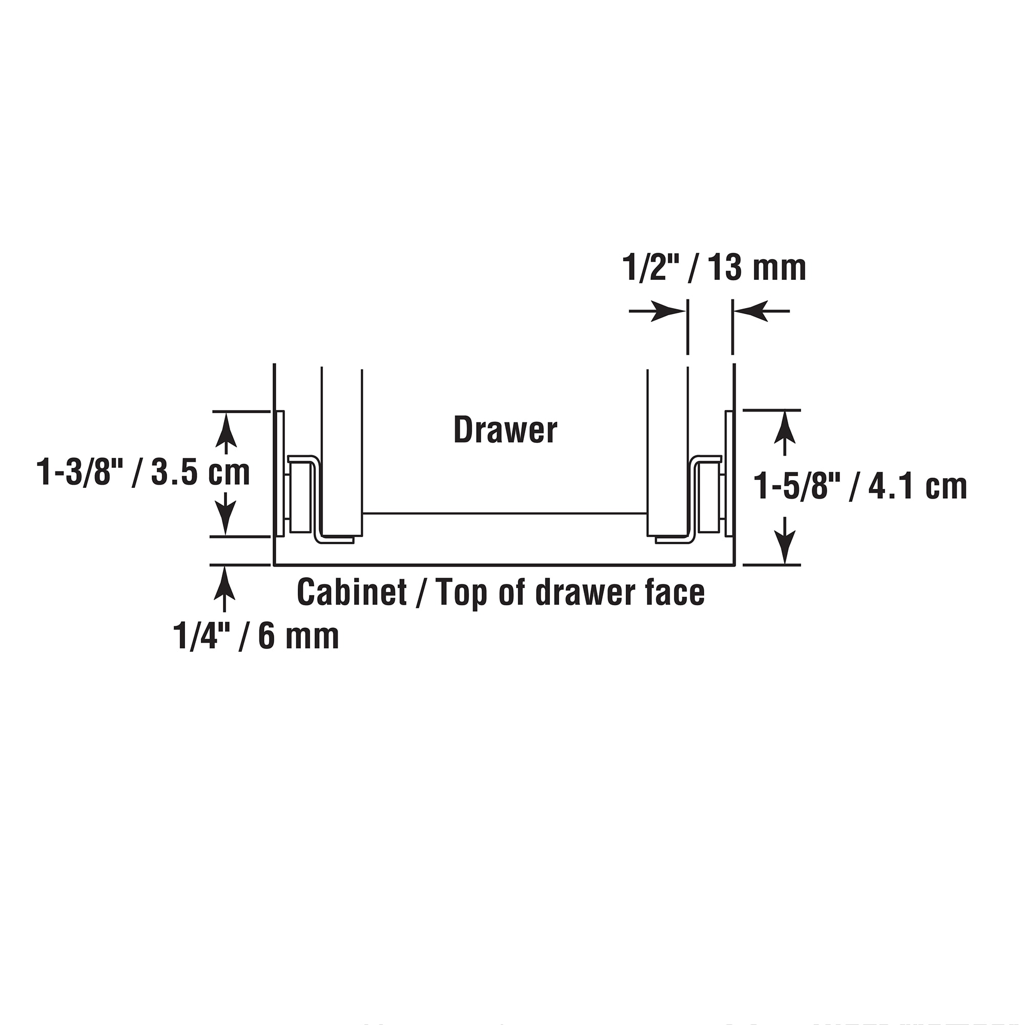 Prime-Line R 7210 Drawer-Hardware - View #4