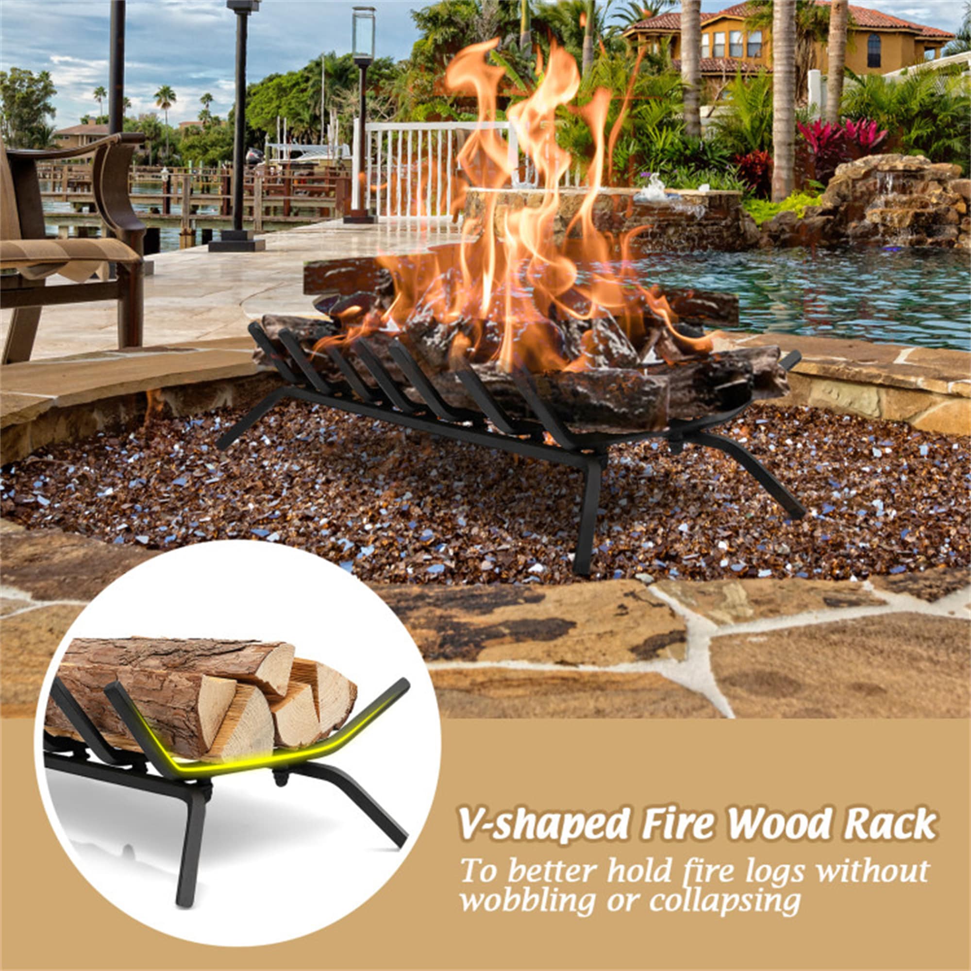 BABOOM BOM-10282-L-CO Firewood-Storage - View #5