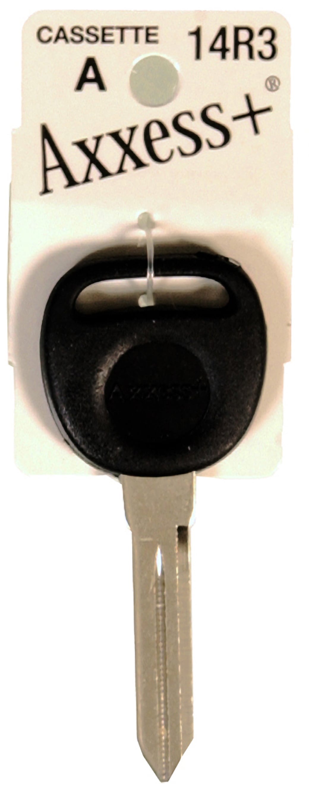  440143 Silver/Black #14R3 Brass Automotive Key Blank