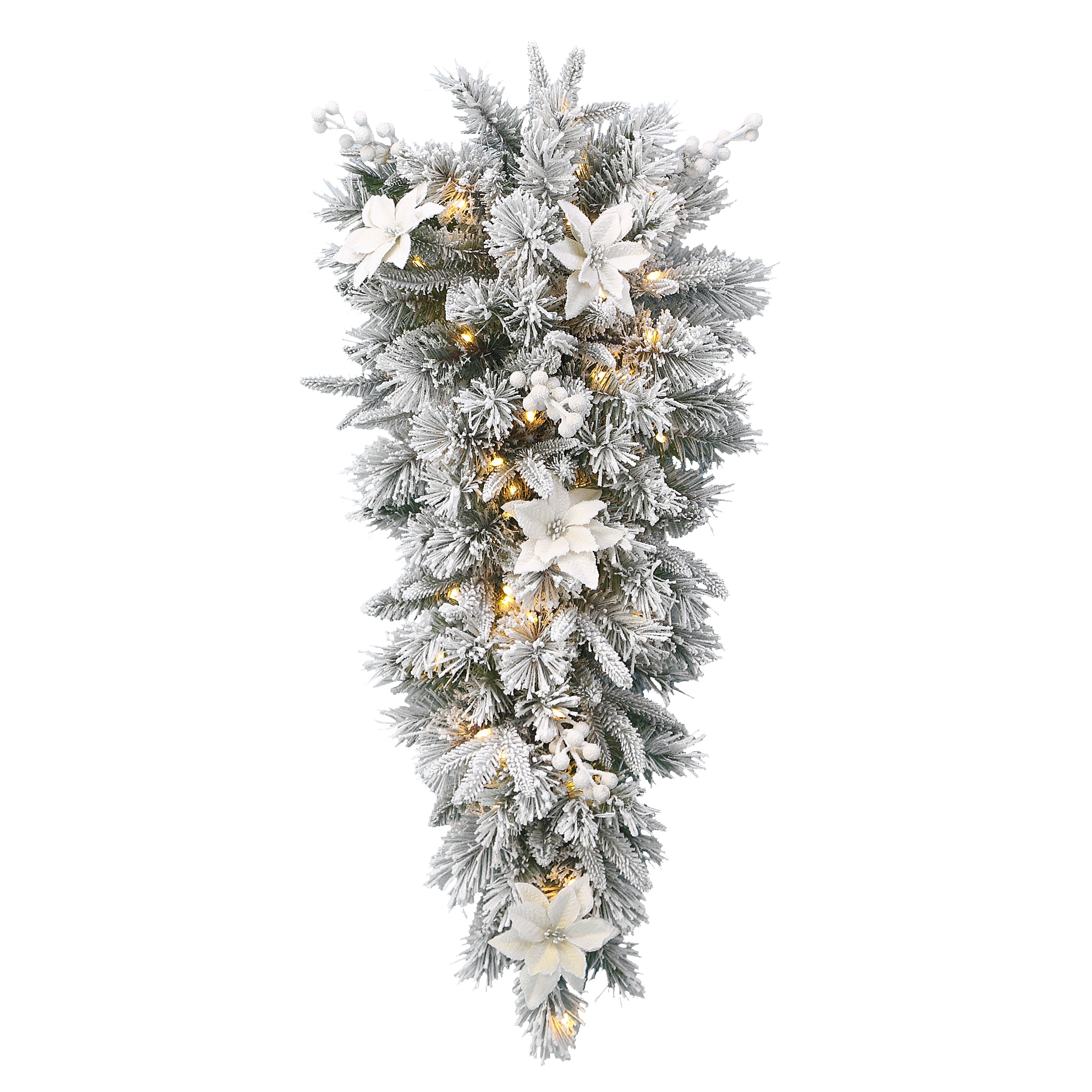 National Tree Company PECO8-365-32TB1 32-in Lighted Festivity Hanging Decoration