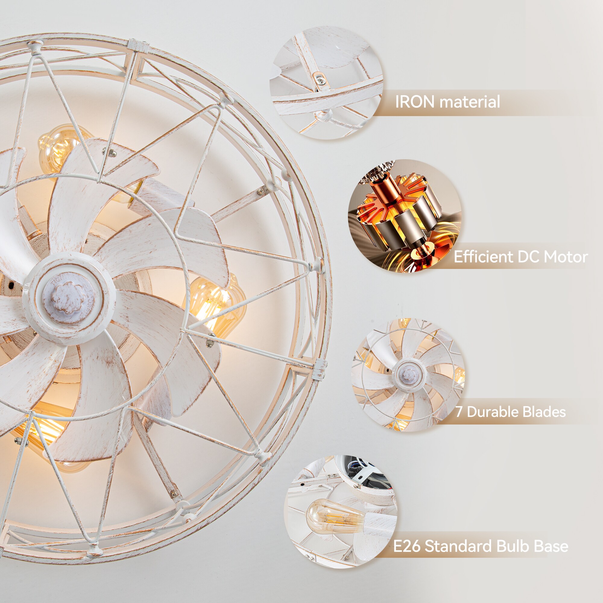 Breezary 35052-WG Ceiling-Fans - View #11