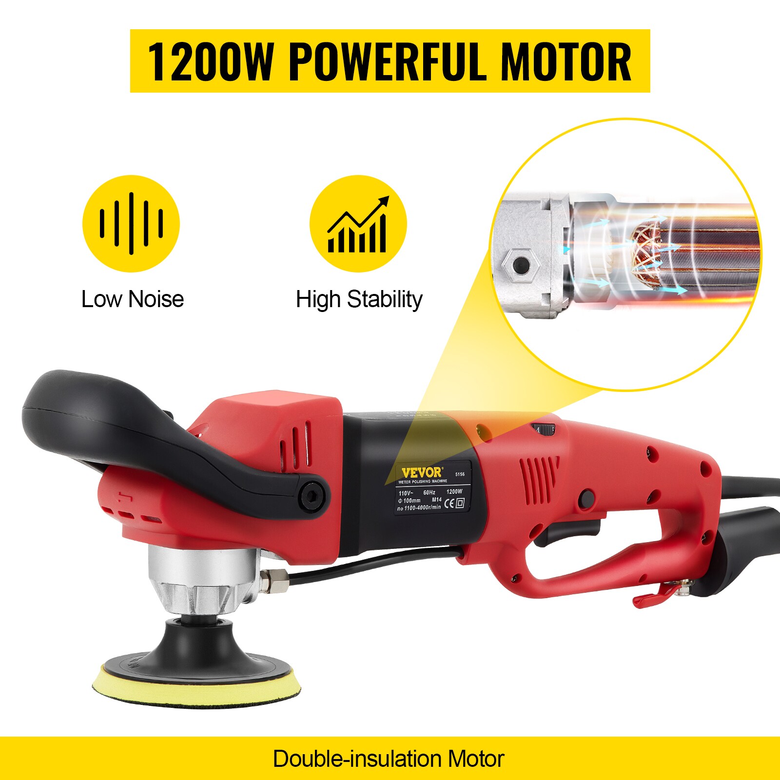 VEVOR SSPGJYPJT110VZLANV1 Corded-Polishers - View #8