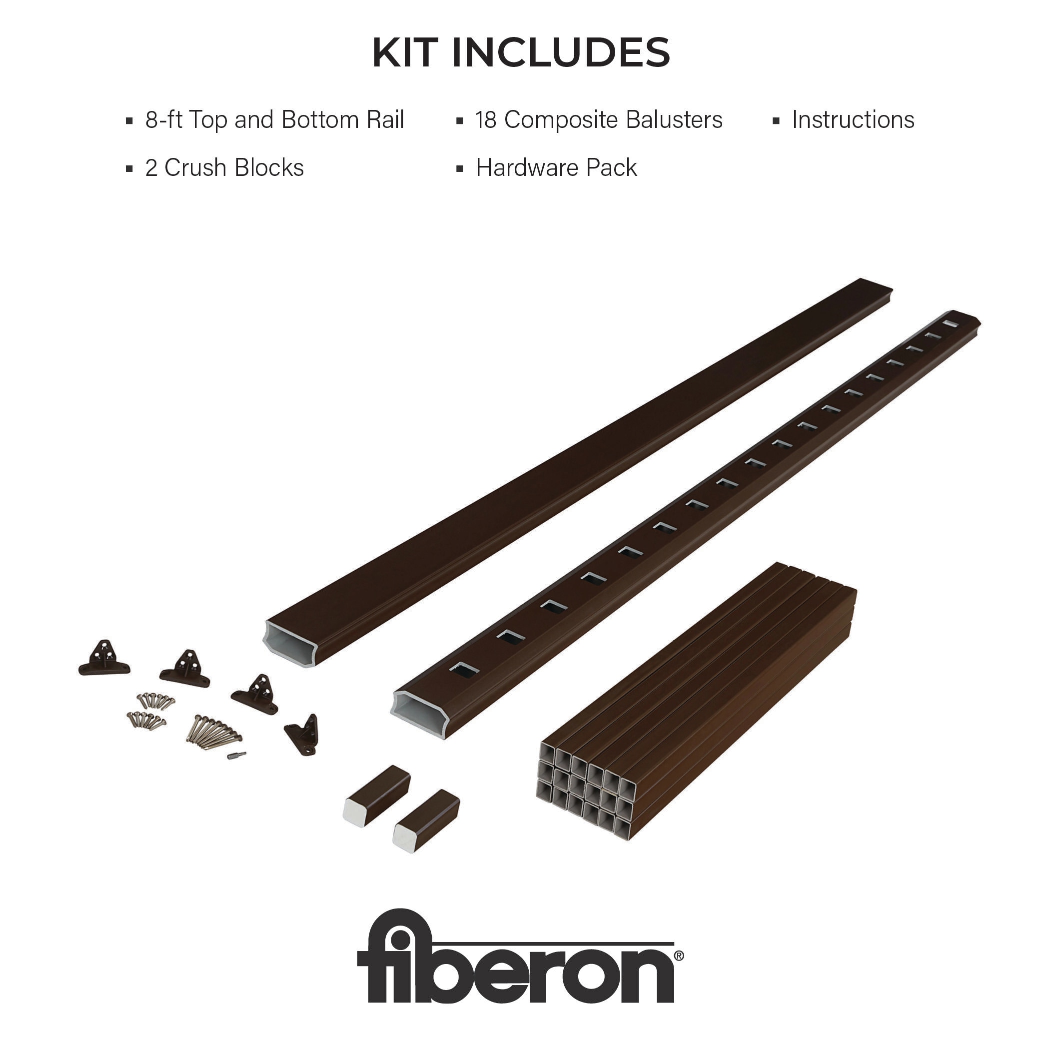 Fiberon 13757 railings - View #3