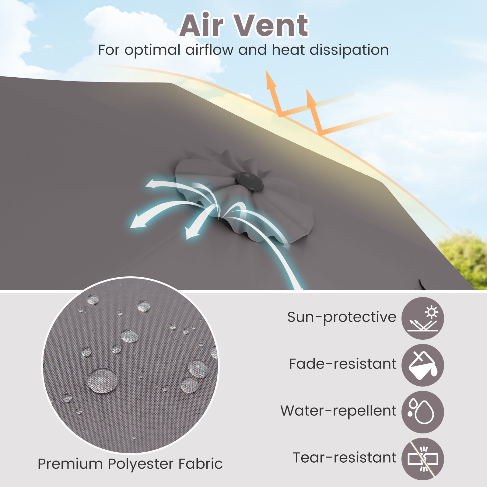 LIVIZA GIGT-002BE Umbrellas-2 - View #5