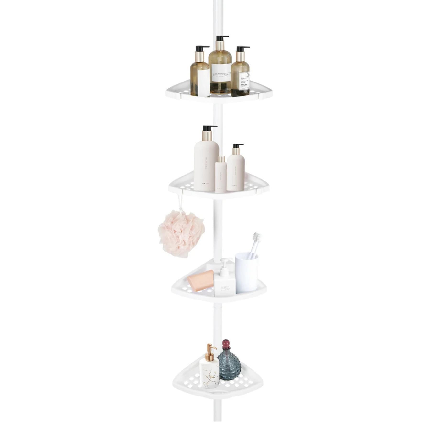 J&V TEXTILES 3614 White Stainless steel 6-in x 96-in