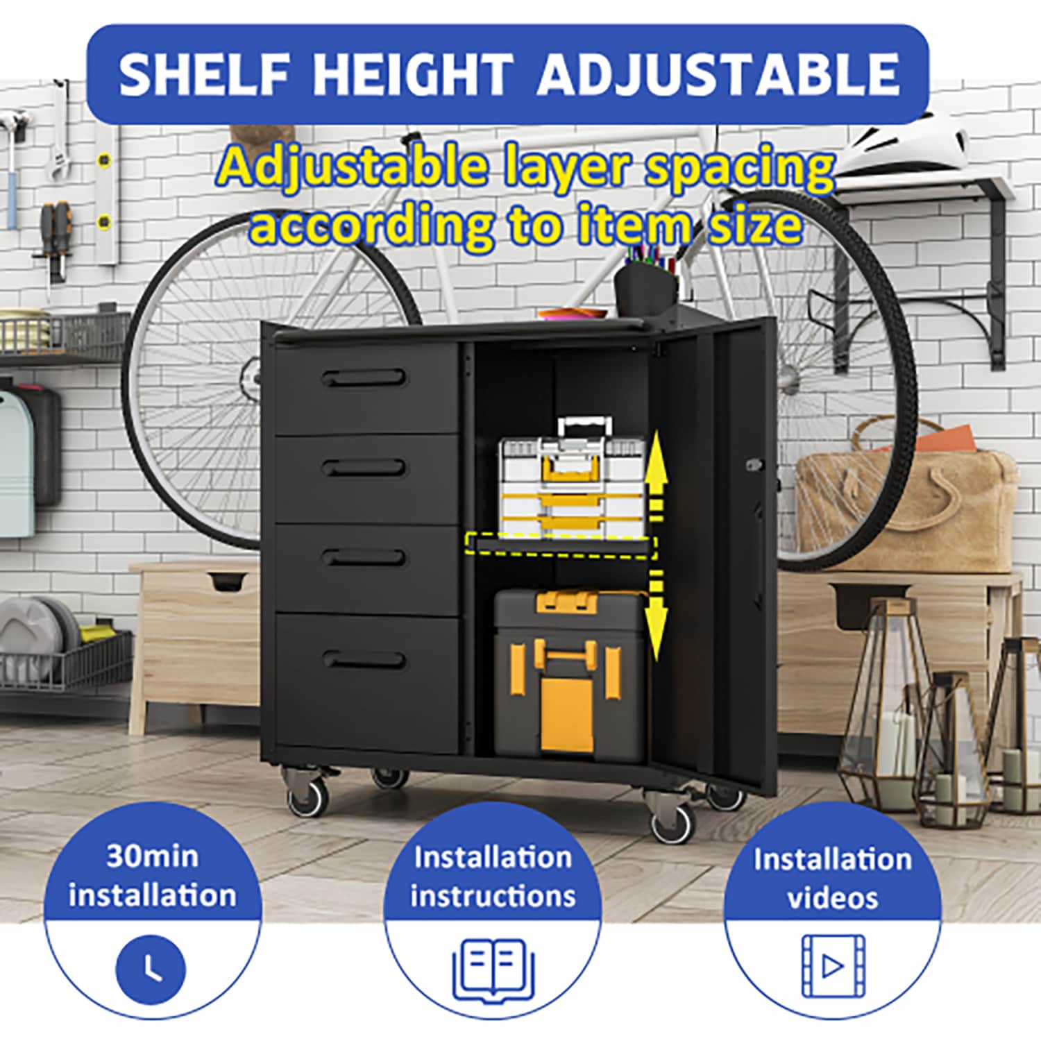 GZMR GM-T2307 Filing-Cabinets - View #8