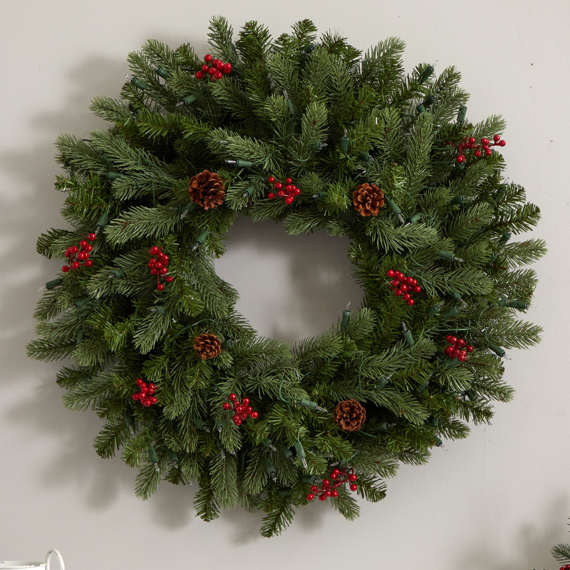 Nearly Natural 4860 Artificial-Christmas-Wreaths - View #6
