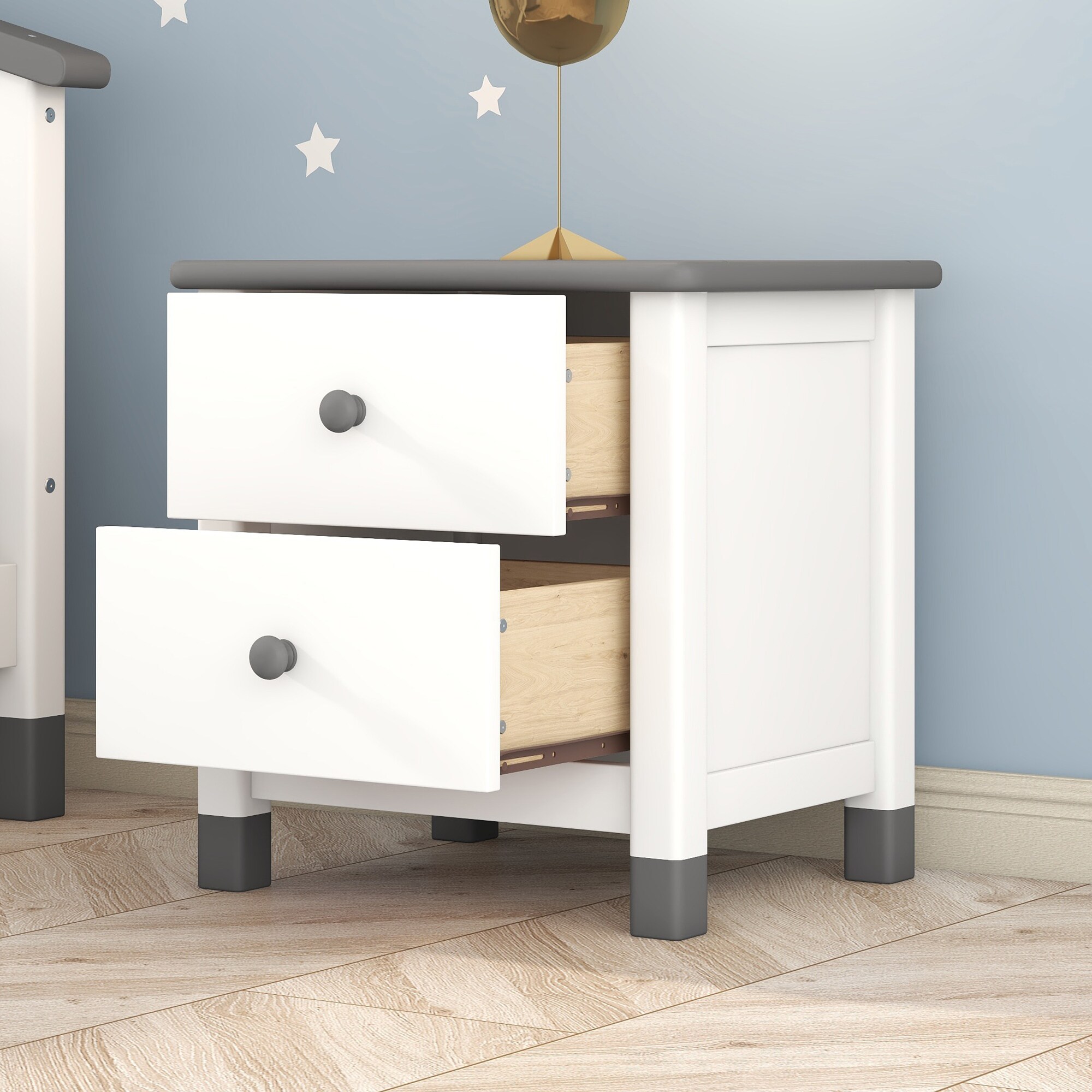 ModernLuxe N733P247106E nightstands - View #9