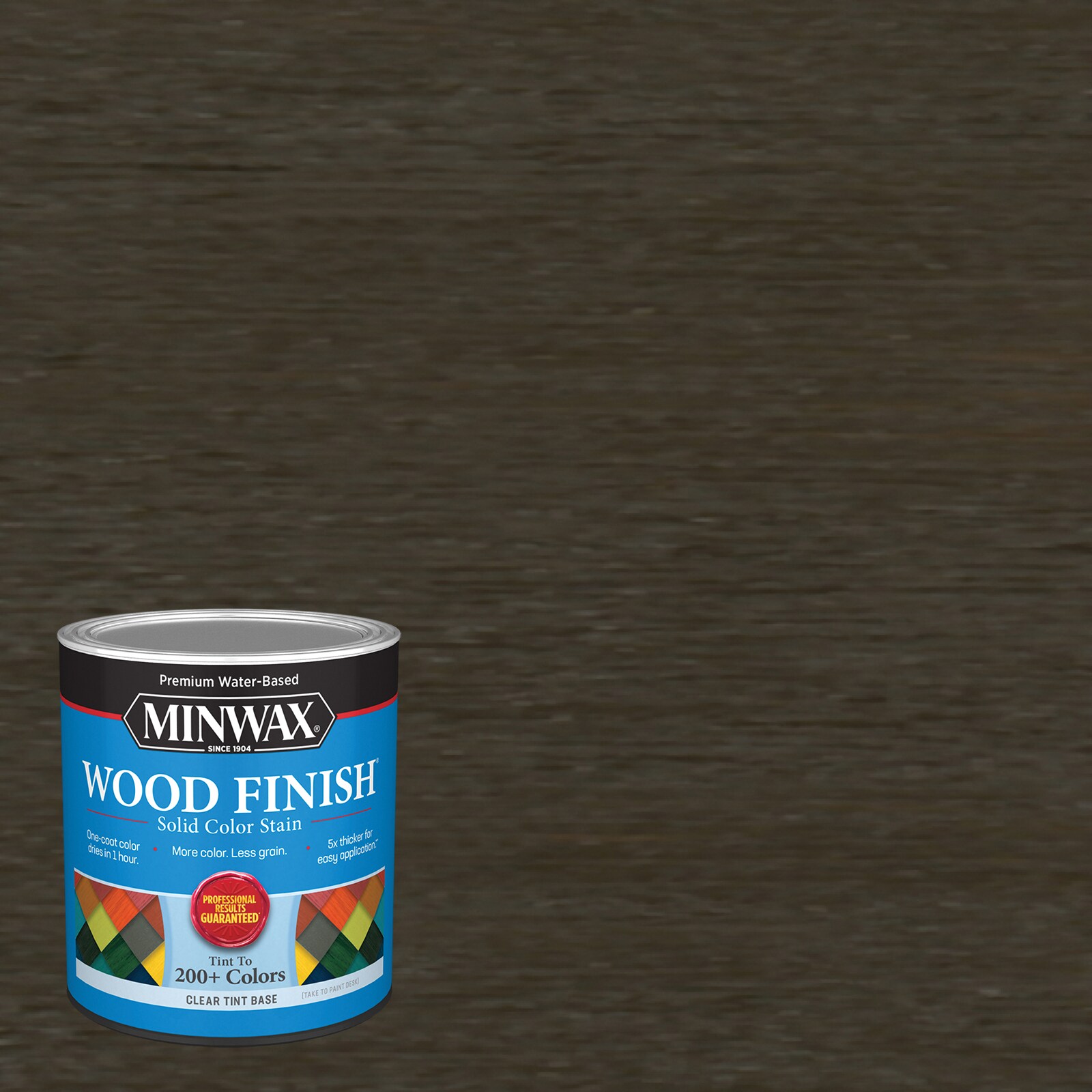 Minwax MW1096-1658613 Wood Finish Water-based Shadowed Brown MW1096 Solid Interior Stain ( 1-quart )