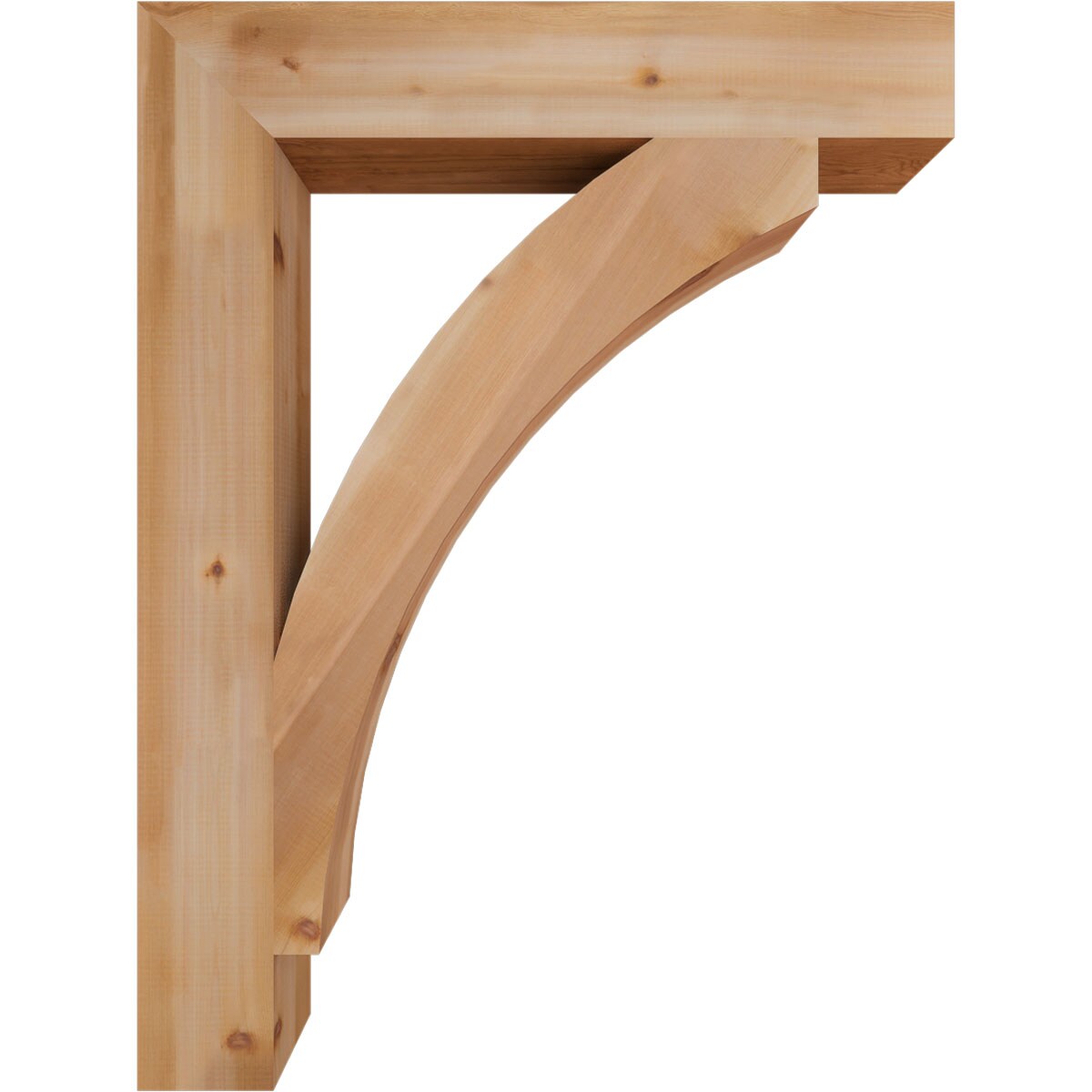 Ekena Millwork BKT06X36X48THR05SWR Exterior-Brackets-Braces - View #3