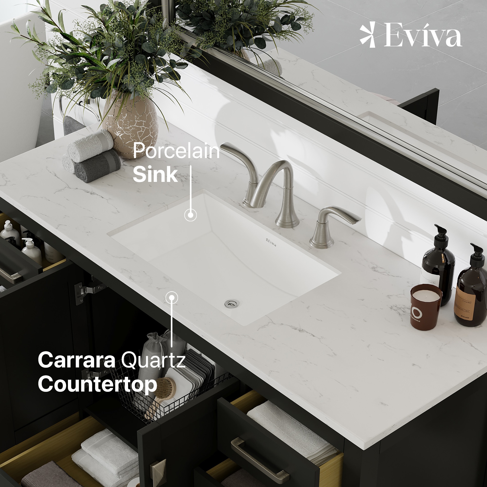 Eviva EVVN412-54ES-Q Bath-Vanity-Combo - View #4