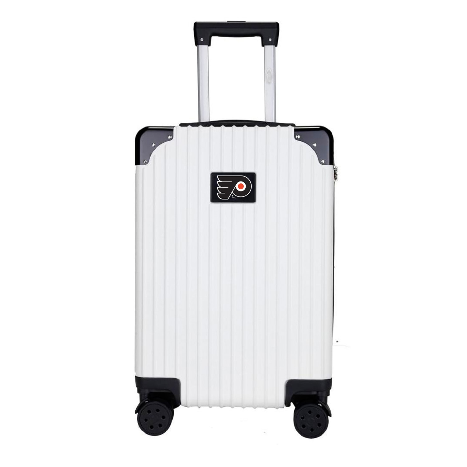 Mojo Licensing NHFLL210_WHITE 23.75 X 15.5 X 9.75 White Polycarbonate Hardshell Carry-on Bag (1-Bag)