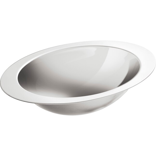 KOHLER Rhythm Undermount Stainless Steal Bathroom Sink in Stainless Steel KOHLER Rhythm Undermount Stainless Steal Bathroom Sink in Stainless Steel