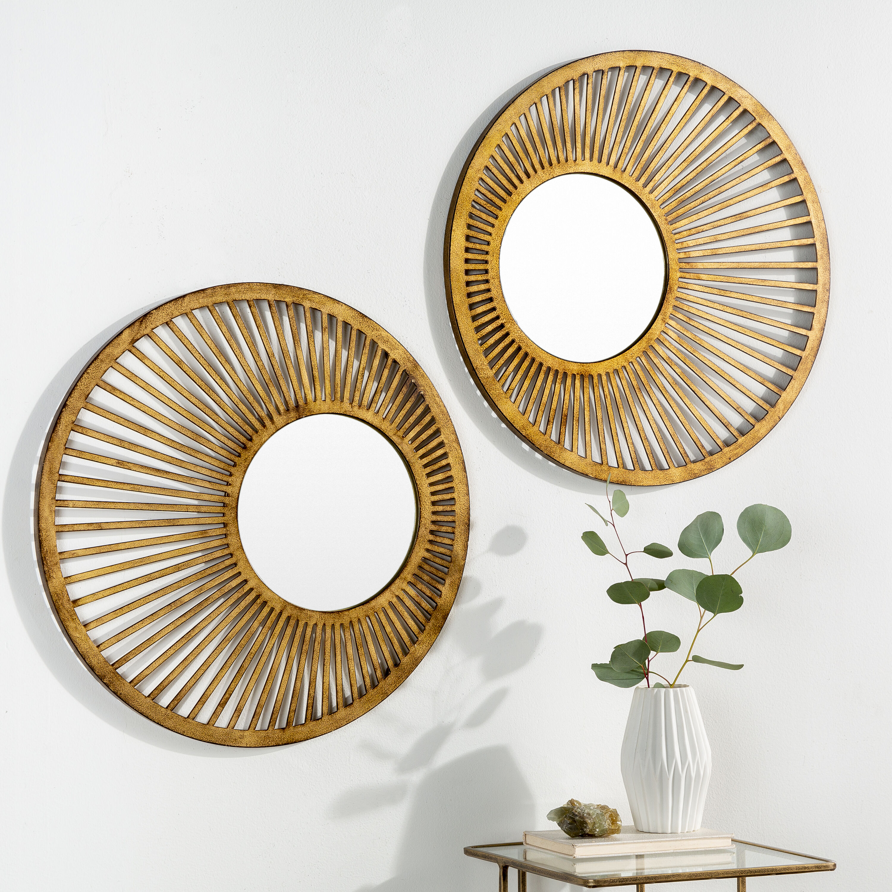 Surya VIS001-SET Vision VIS-001 inch Mirror Set of 2