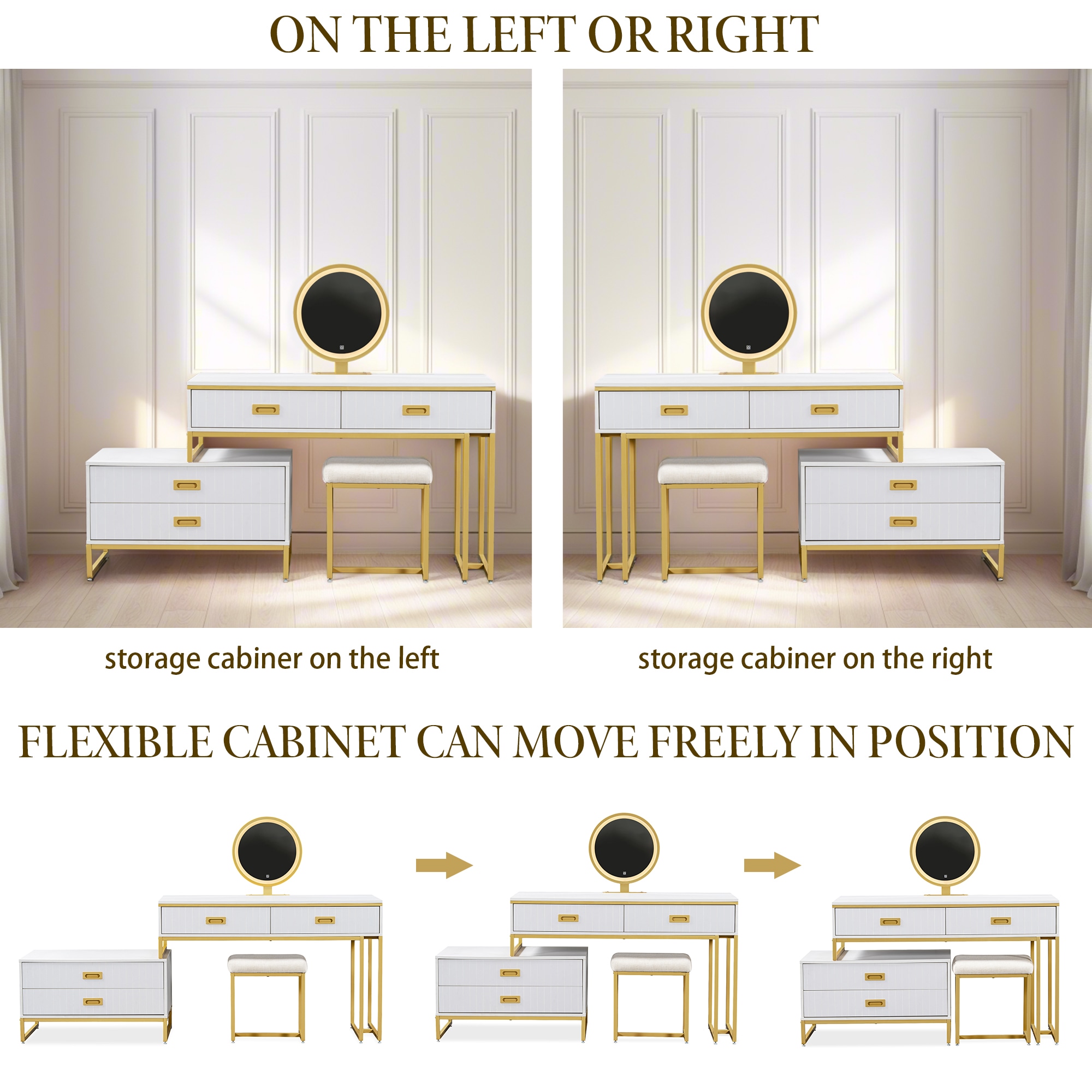 Poly furniture SZT-25 Bedroom-Vanities - View #2