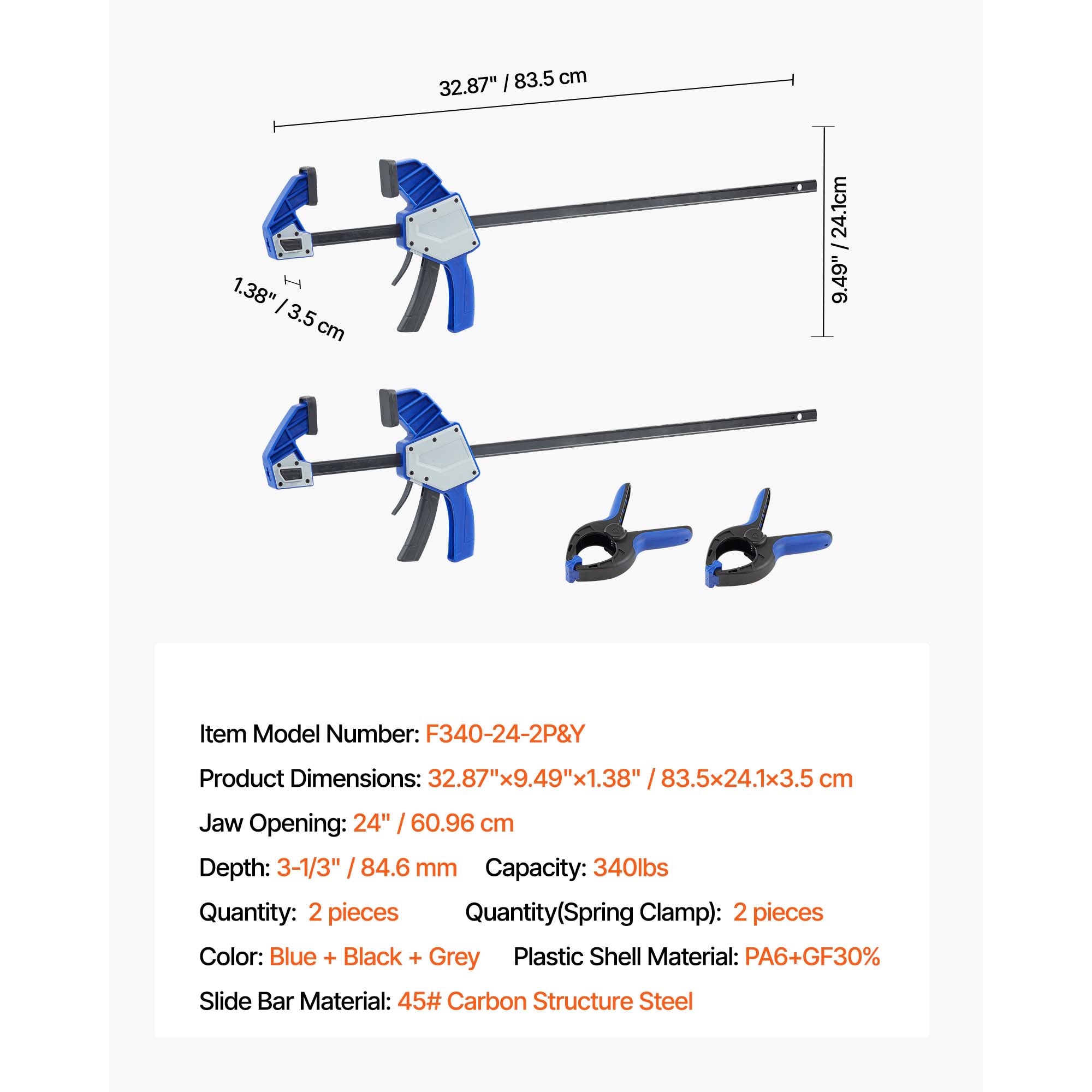 VEVOR SCFJ24INCH2G07600V0 b101325 - View #7