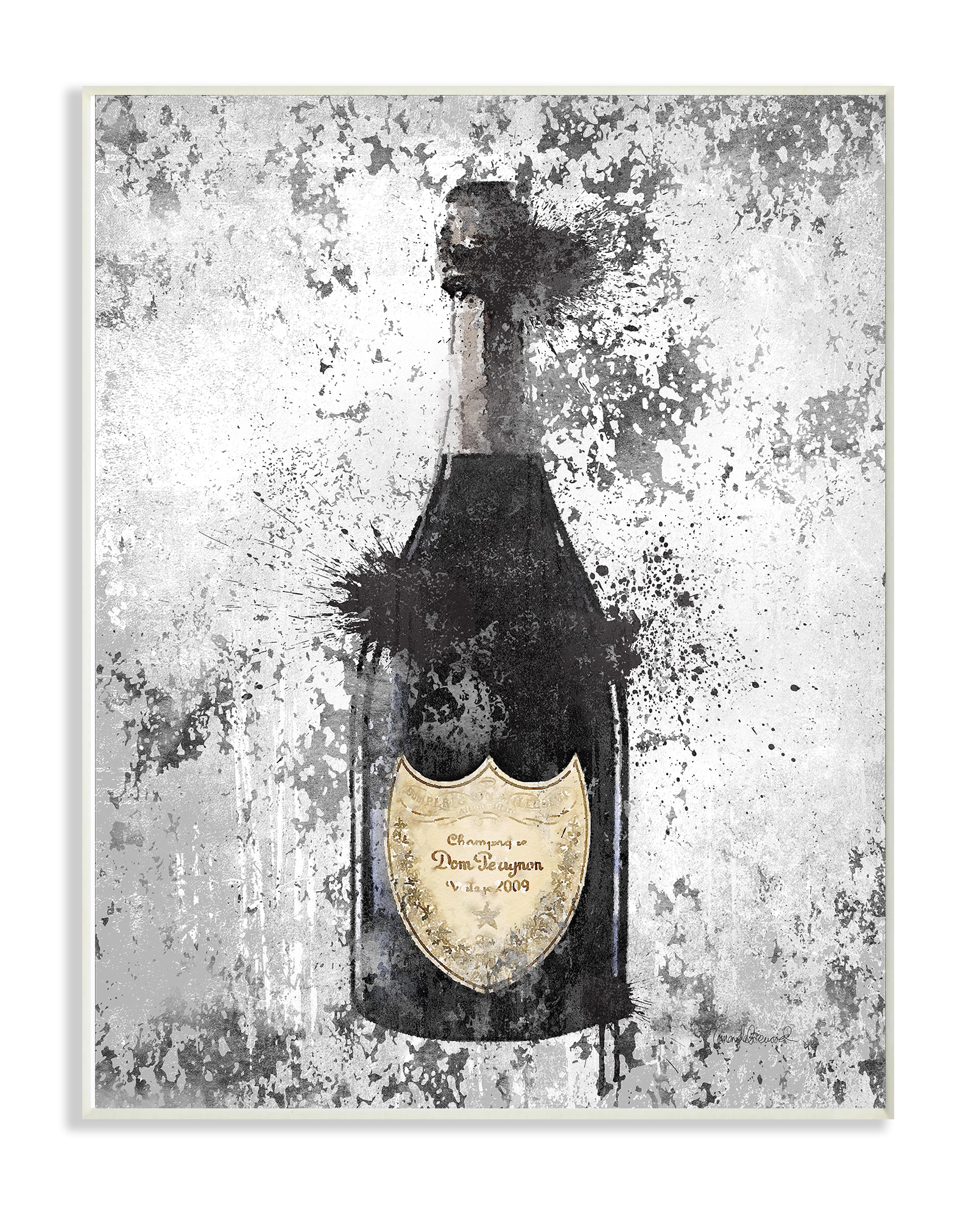 Champagne II Canvas Print by Amanda Greenwood