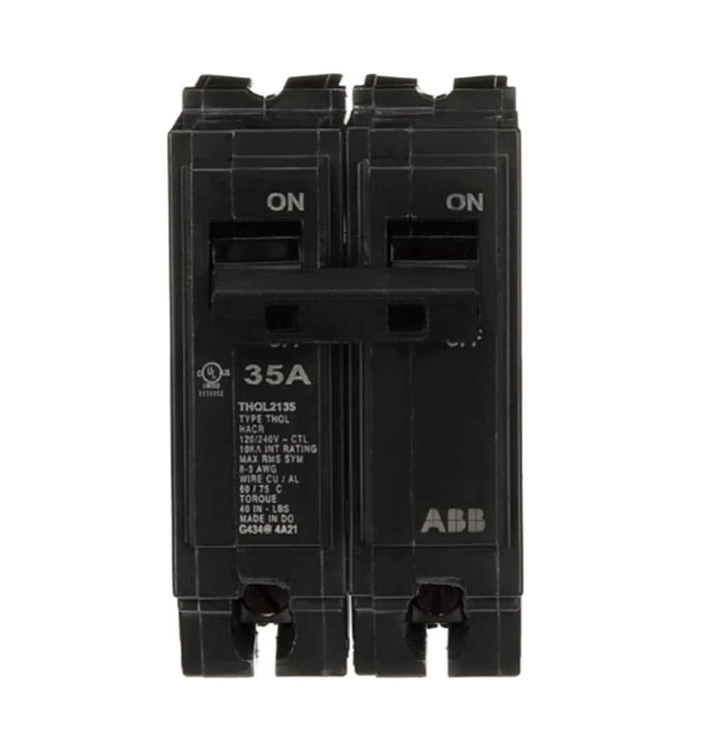 GE Q-Line THQL 35-amp 2 -Pole Standard trip Circuit Breaker #THQL2135A