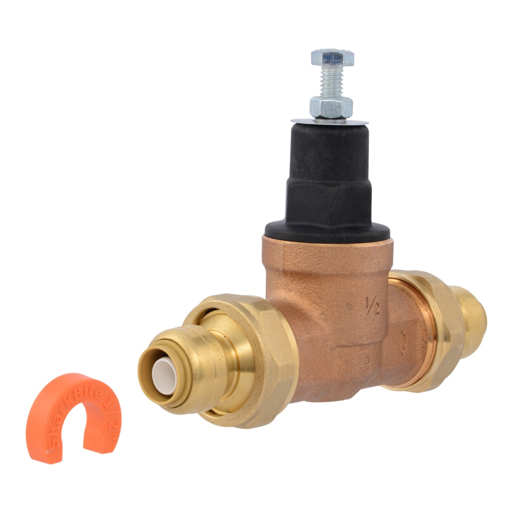 Cash Acme PVA08P-DUSB-60 1/2-in Push-to-connect Brass Pressure regulator valve