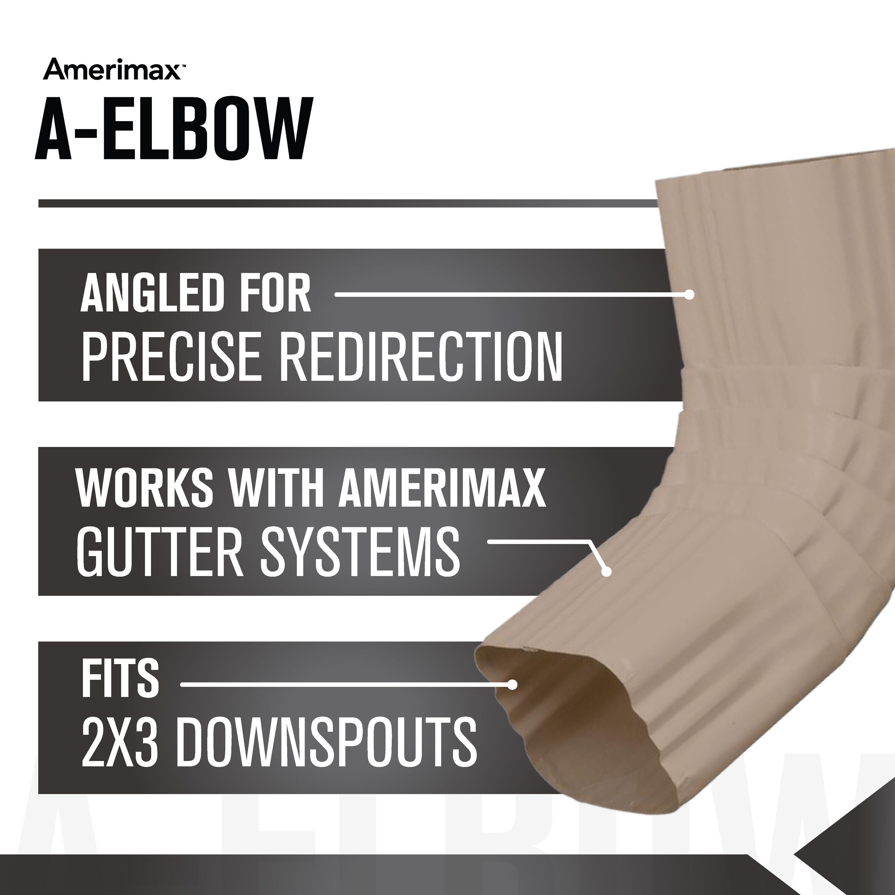 Amerimax 25064079 Downspout-Components - View #4