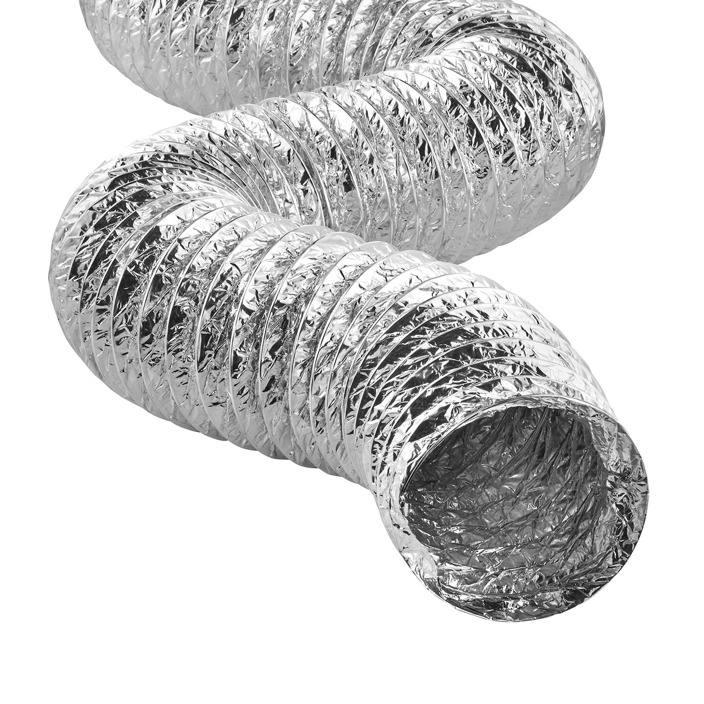 Lambro 4-in x 240-in Foil Flexible Duct L620UL at Lowes.com