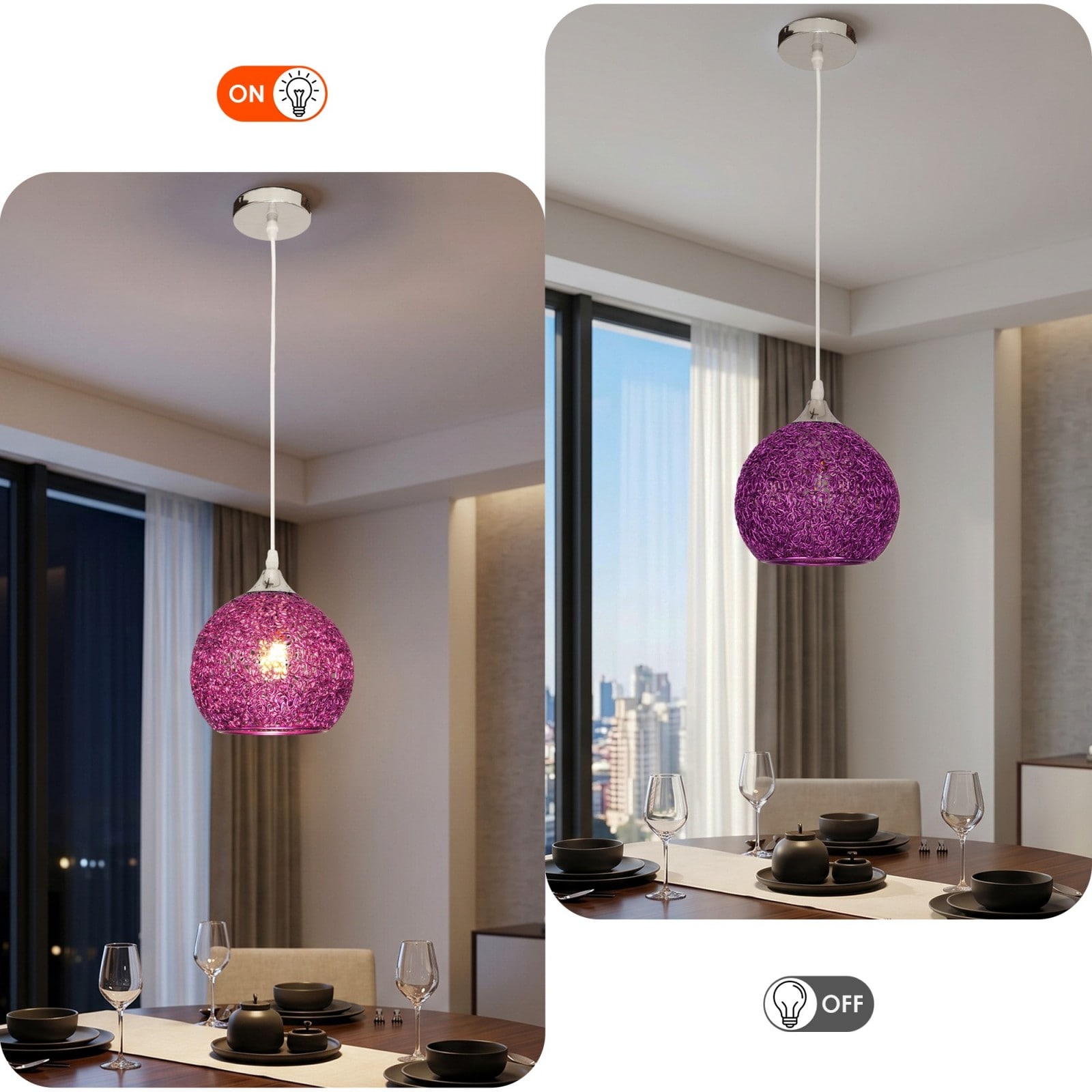EFPERFECT MPN-DS-DY181 Pendant-Lights - View #4