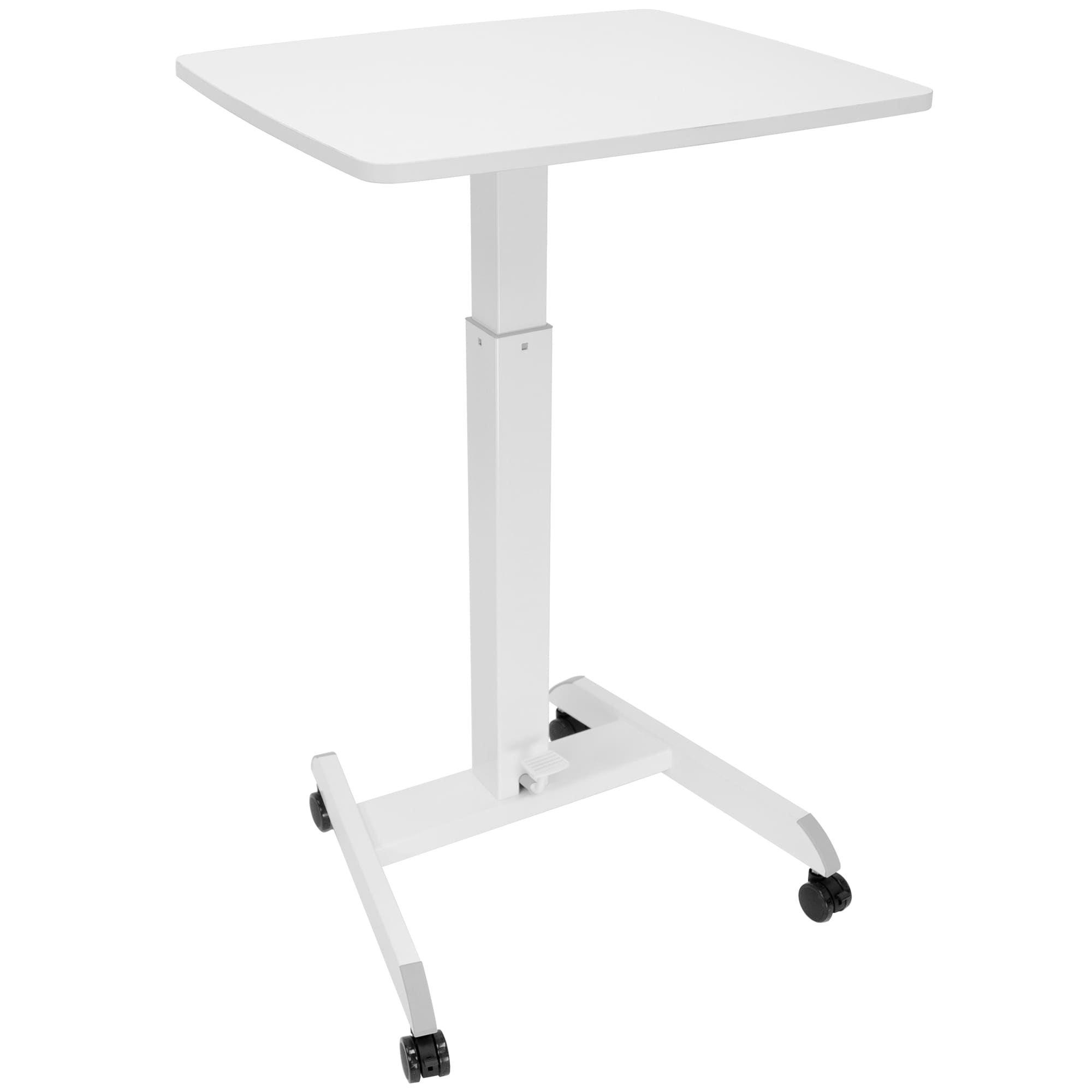 Mount-It! MI-7997 23.6-in White Modern/Contemporary Computer desk