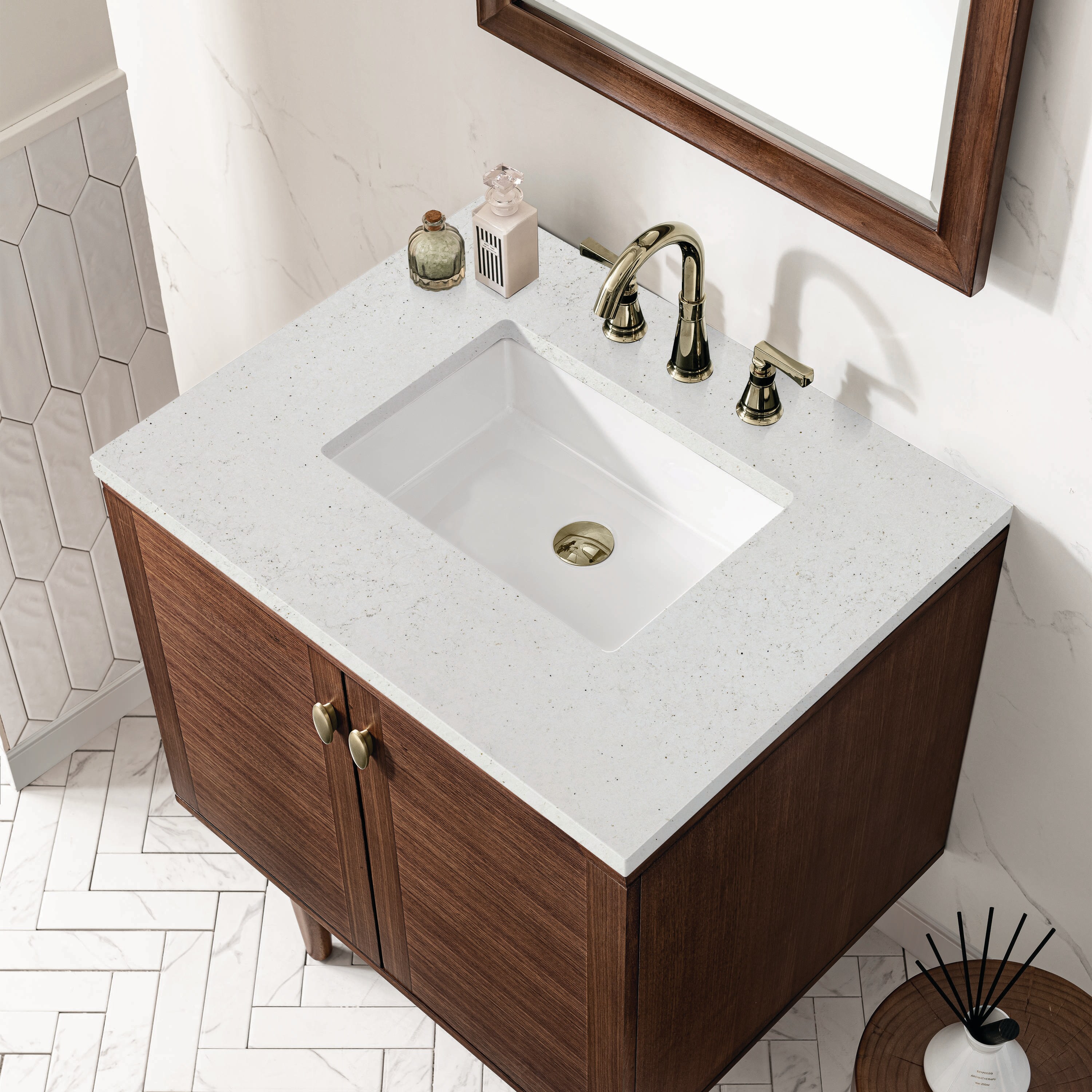 James Martin Vanities 670-V30-WLT-3LDL Bath-Vanity-Combo - View #8