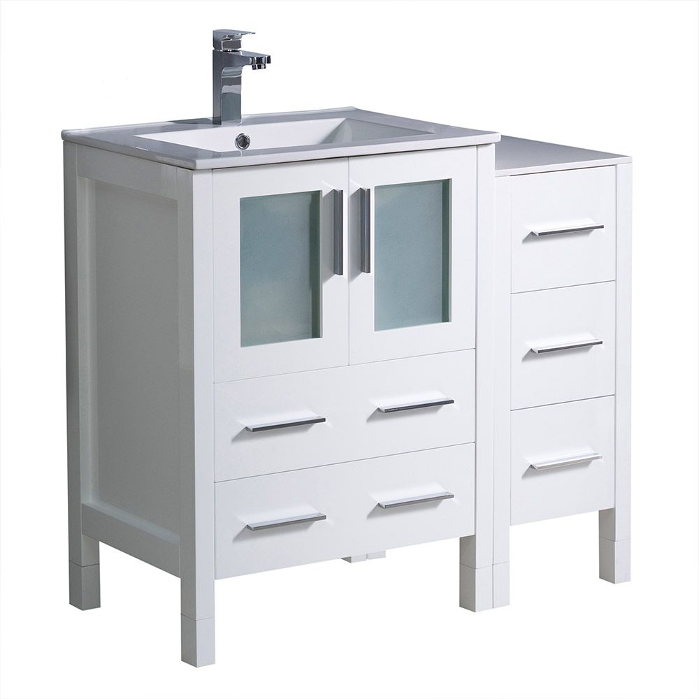 Fresca FCB62-2412WH-I Bath-Vanity-Combo - View #2